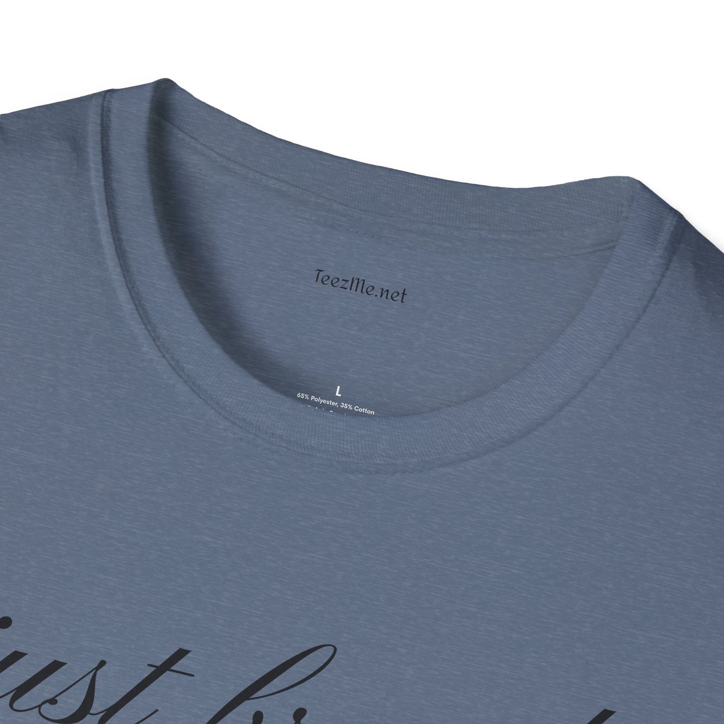Just breathe - Unisex Softstyle T-Shirt 100% Cotton Graphic