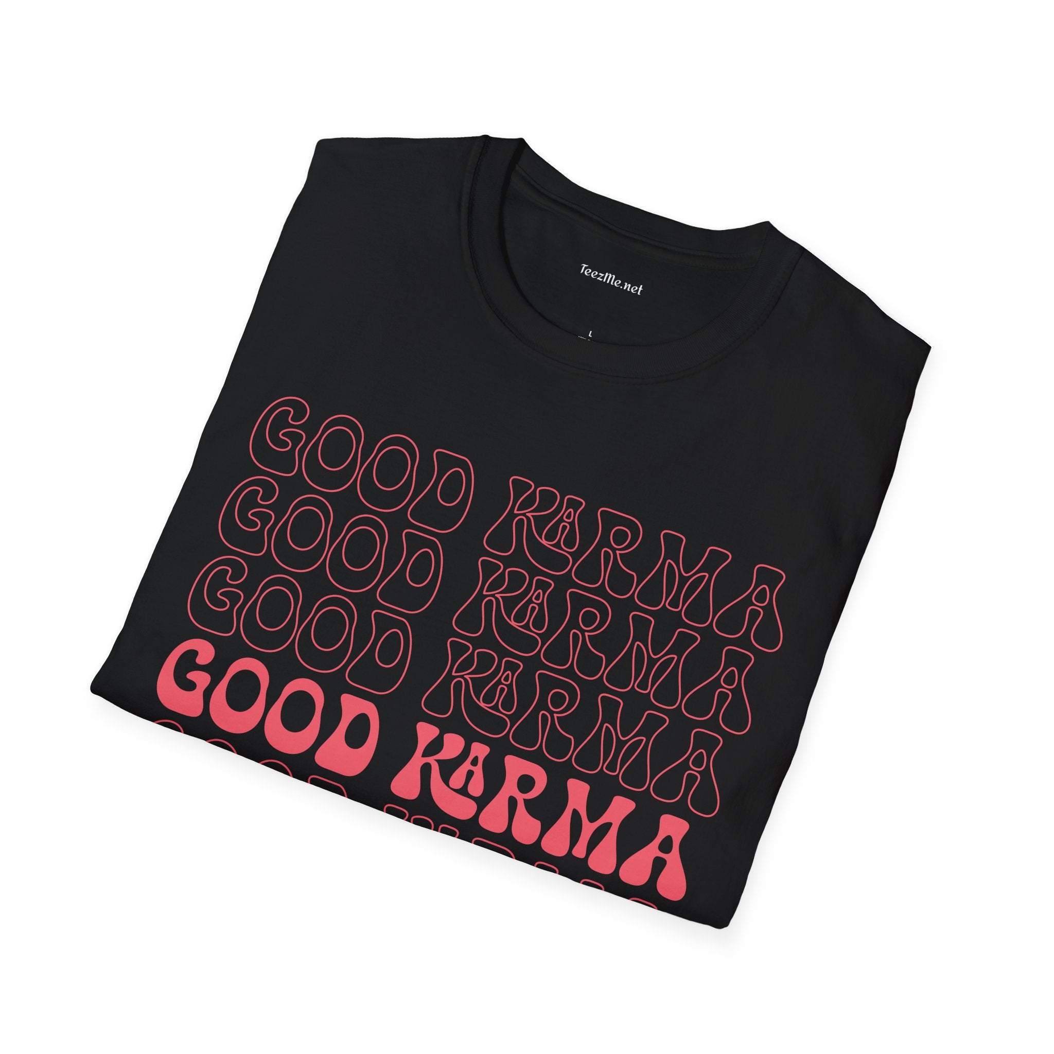 GOOD KARMA Unisex Softstyle T-Shirt 100% Cotton Graphic
