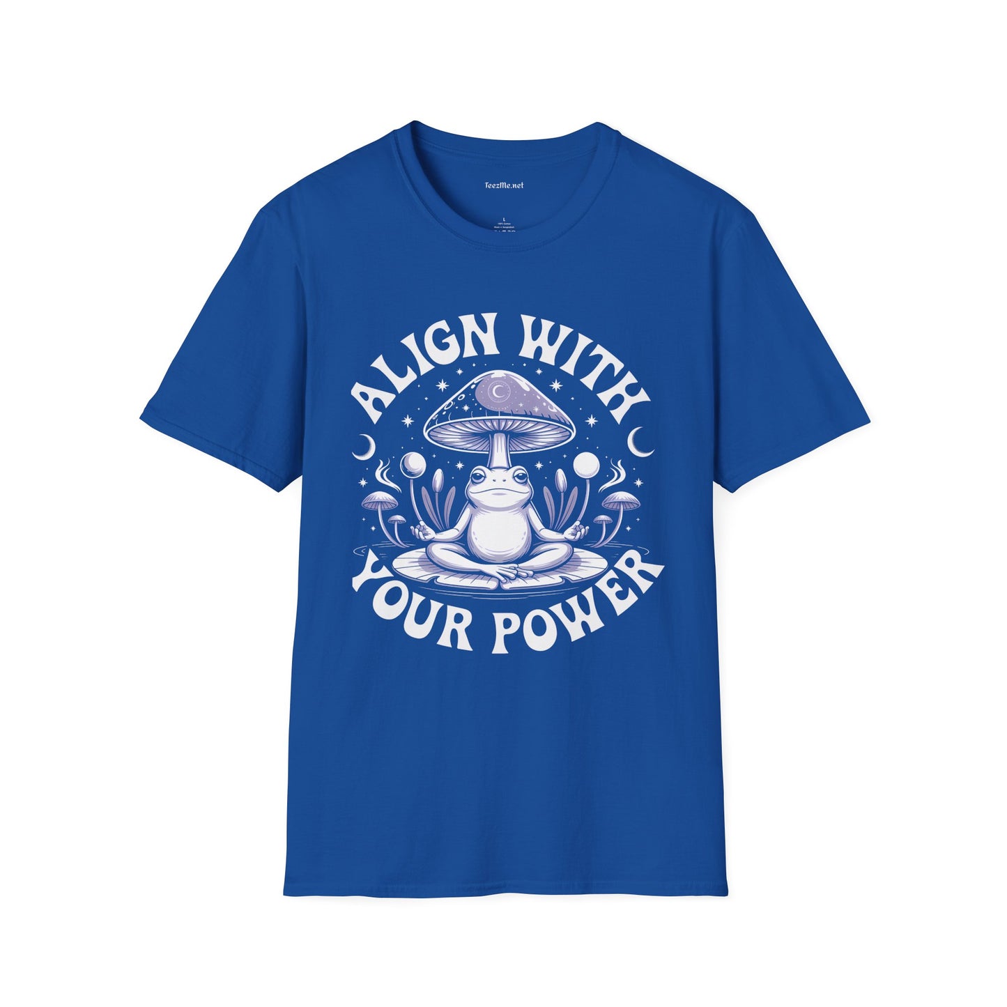 Align With Your Power Frog 01 Unisex Softstyle T-Shirt 100% Cotton
