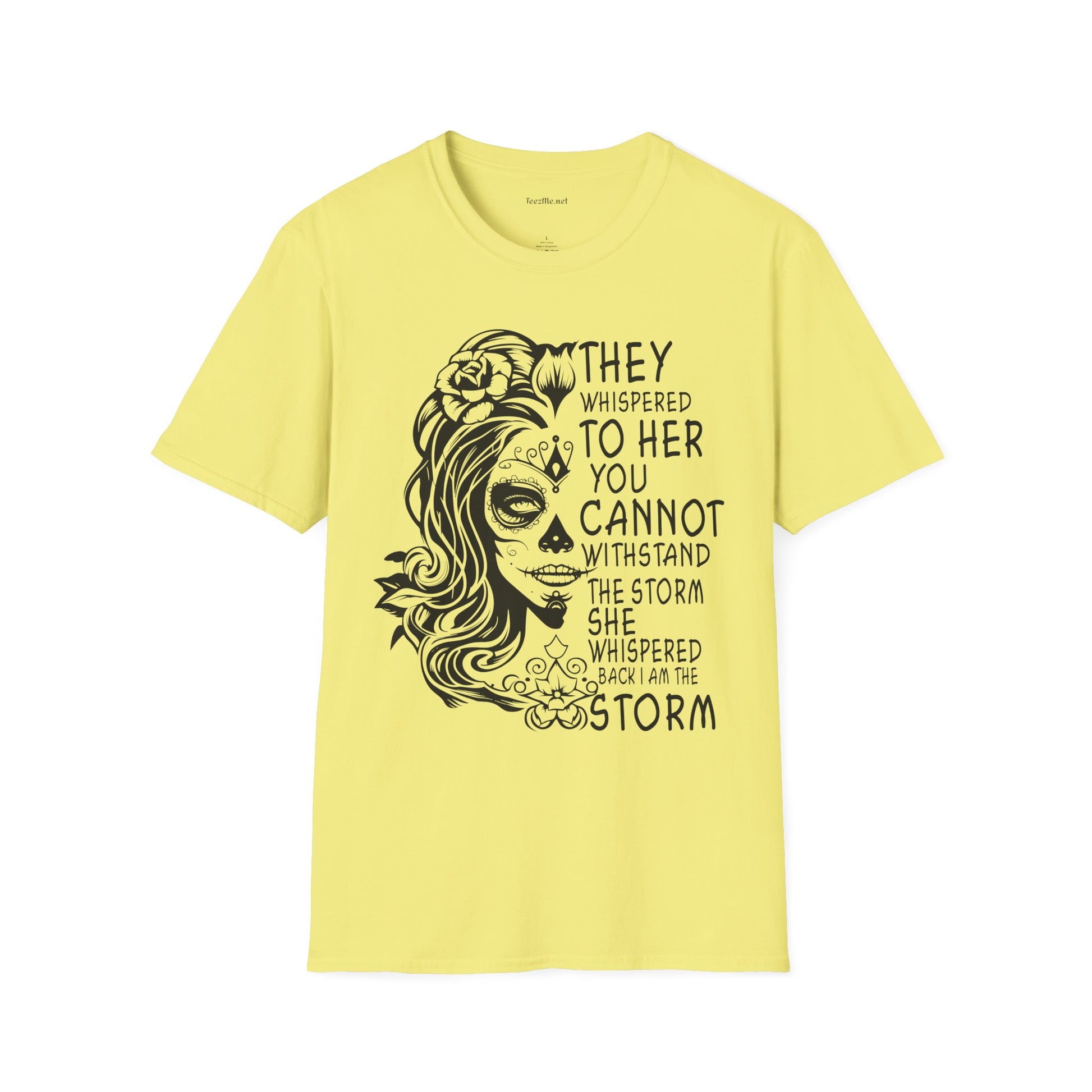 I Am The Storm Unisex Softstyle T-Shirt 100% Cotton