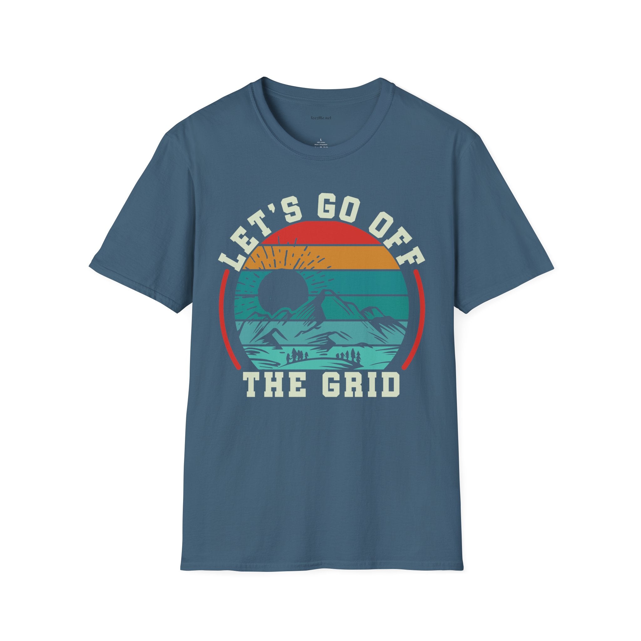 Off Grid - Unisex Softstyle T-Shirt 100% Cotton Graphic