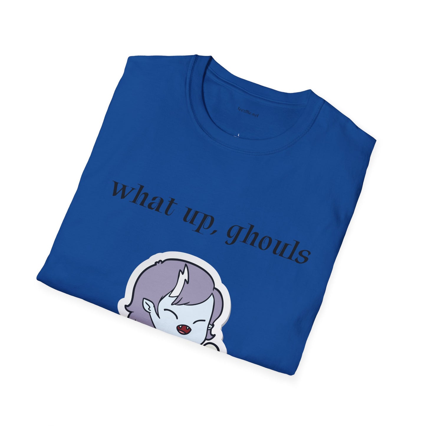 What up, ghouls - Unisex Softstyle T-Shirt 100% Cotton Graphic