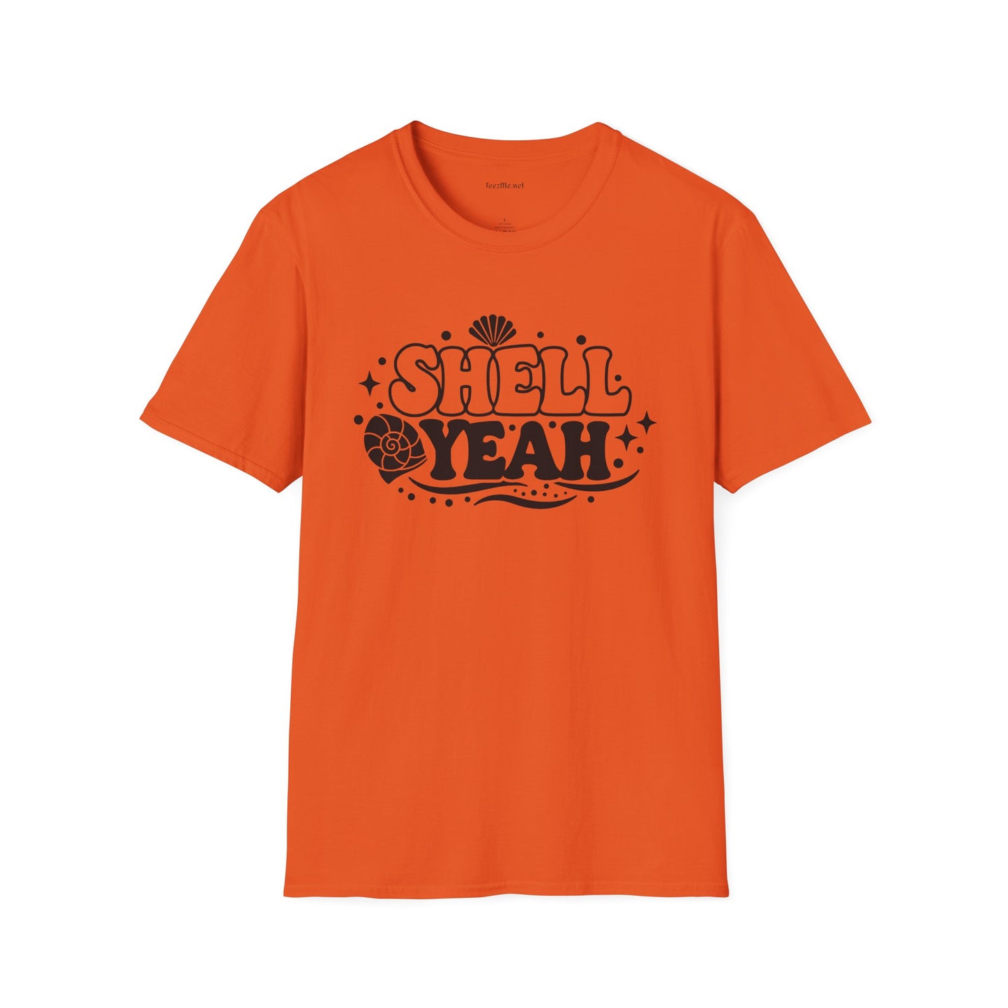 Shell Yeah 02 Unisex Softstyle T-Shirt 100% Cotton Graphic