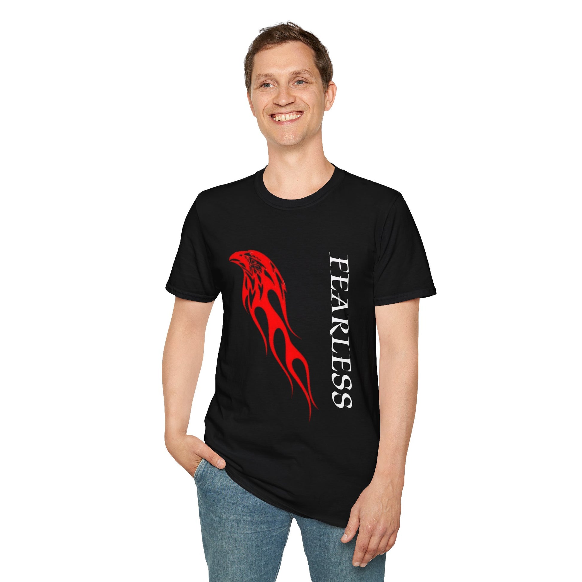 FEARLESS - Unisex Softstyle T-Shirt 100% Cotton Graphic