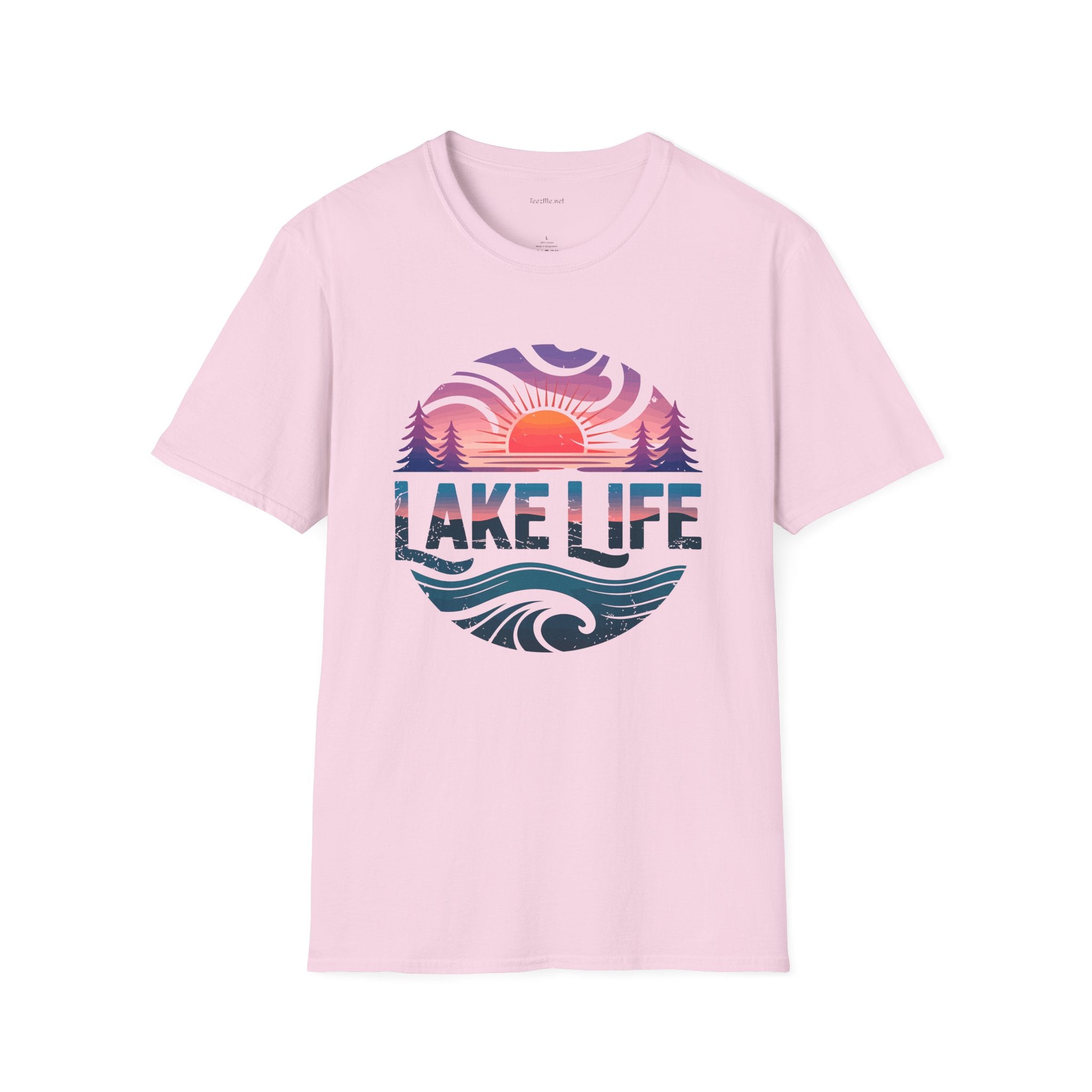 Lake Life  - Unisex Softstyle T-Shirt 100% Cotton Graphic