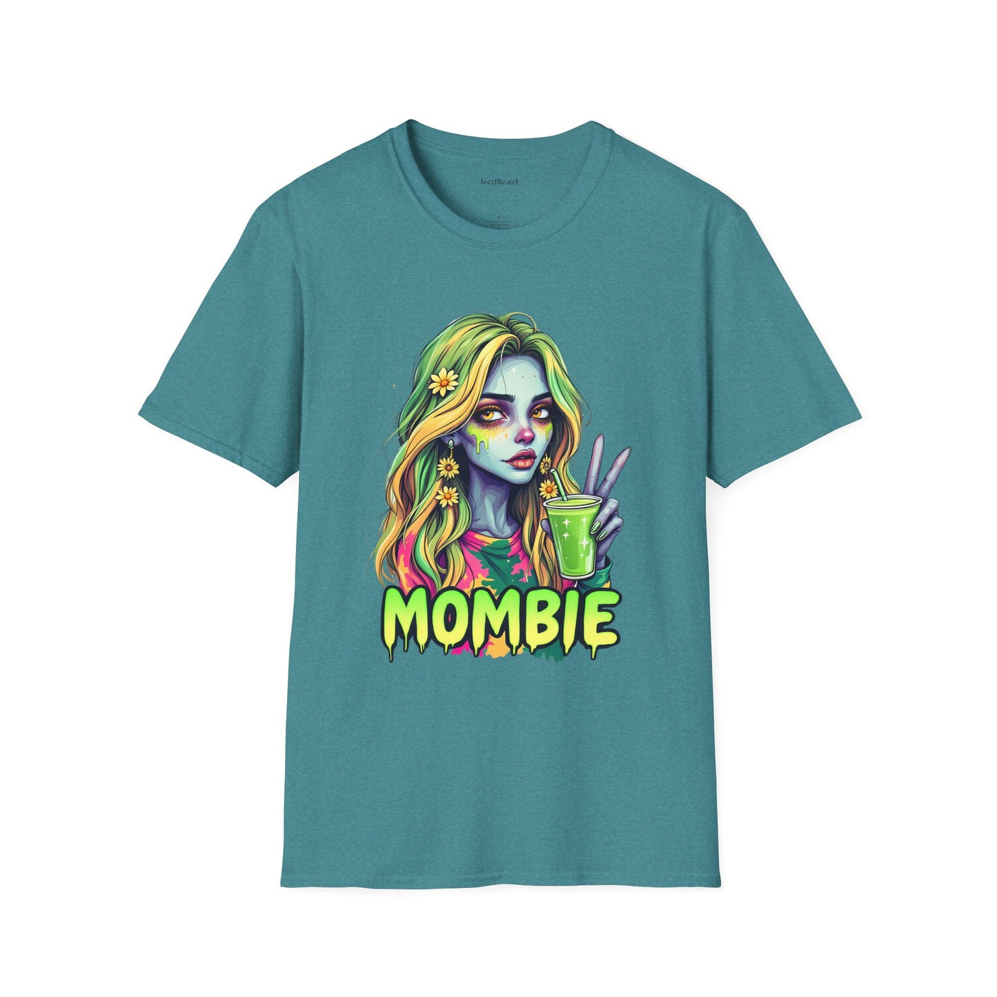 Mombie Unisex Softstyle T-Shirt 100% Cotton Graphic