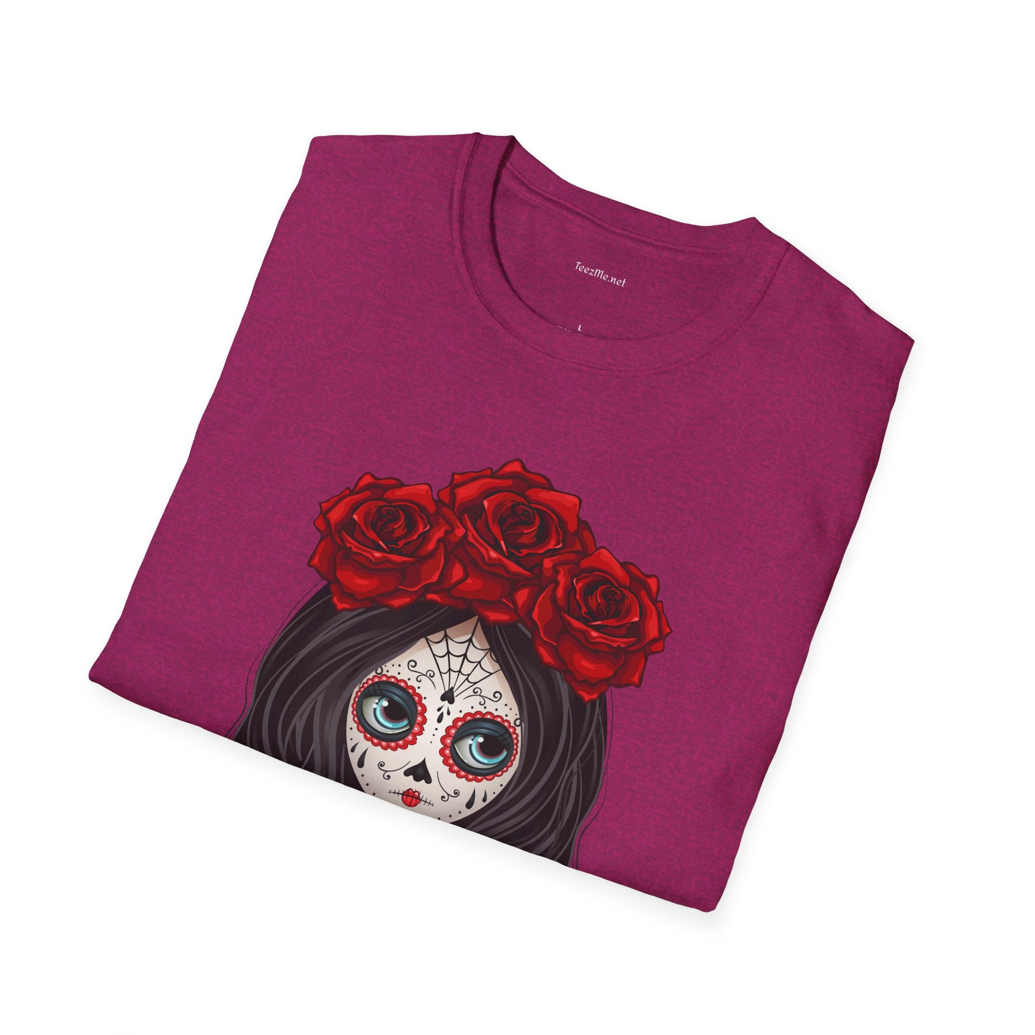 Zombie Girl - Unisex Softstyle T-Shirt 100% Cotton Graphic