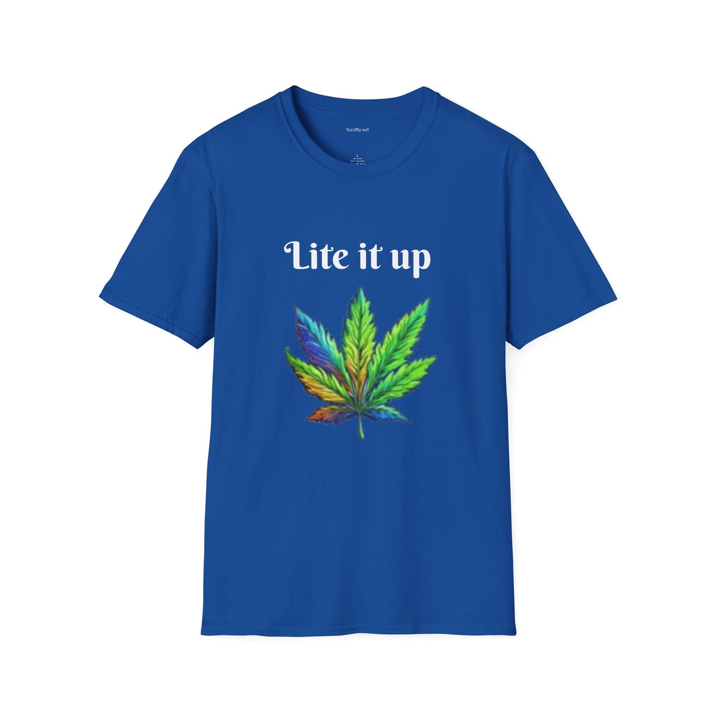 Lite it up - Unisex Softstyle T-Shirt 100% Cotton Graphic