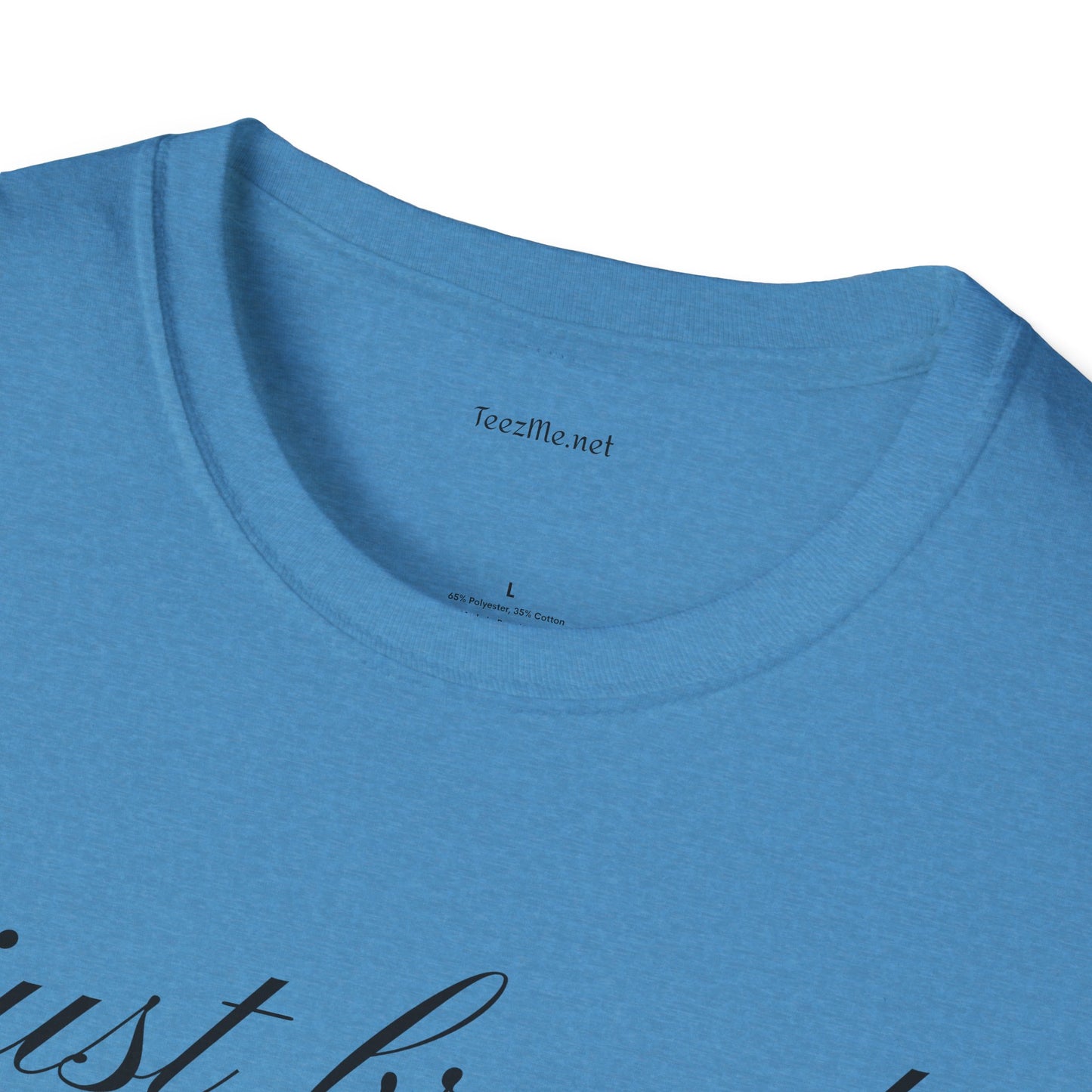 Just breathe - Unisex Softstyle T-Shirt 100% Cotton Graphic