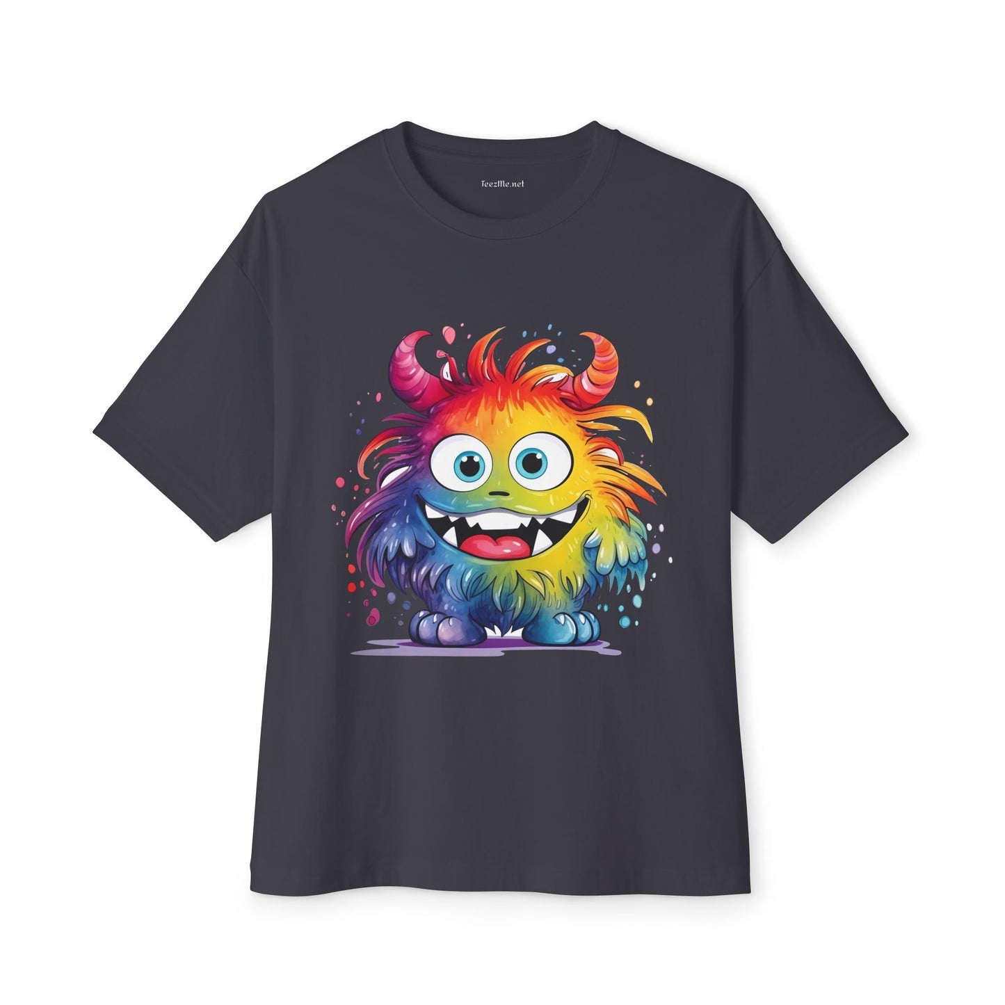 Cute Monster Unisex Oversized Boxy Tee