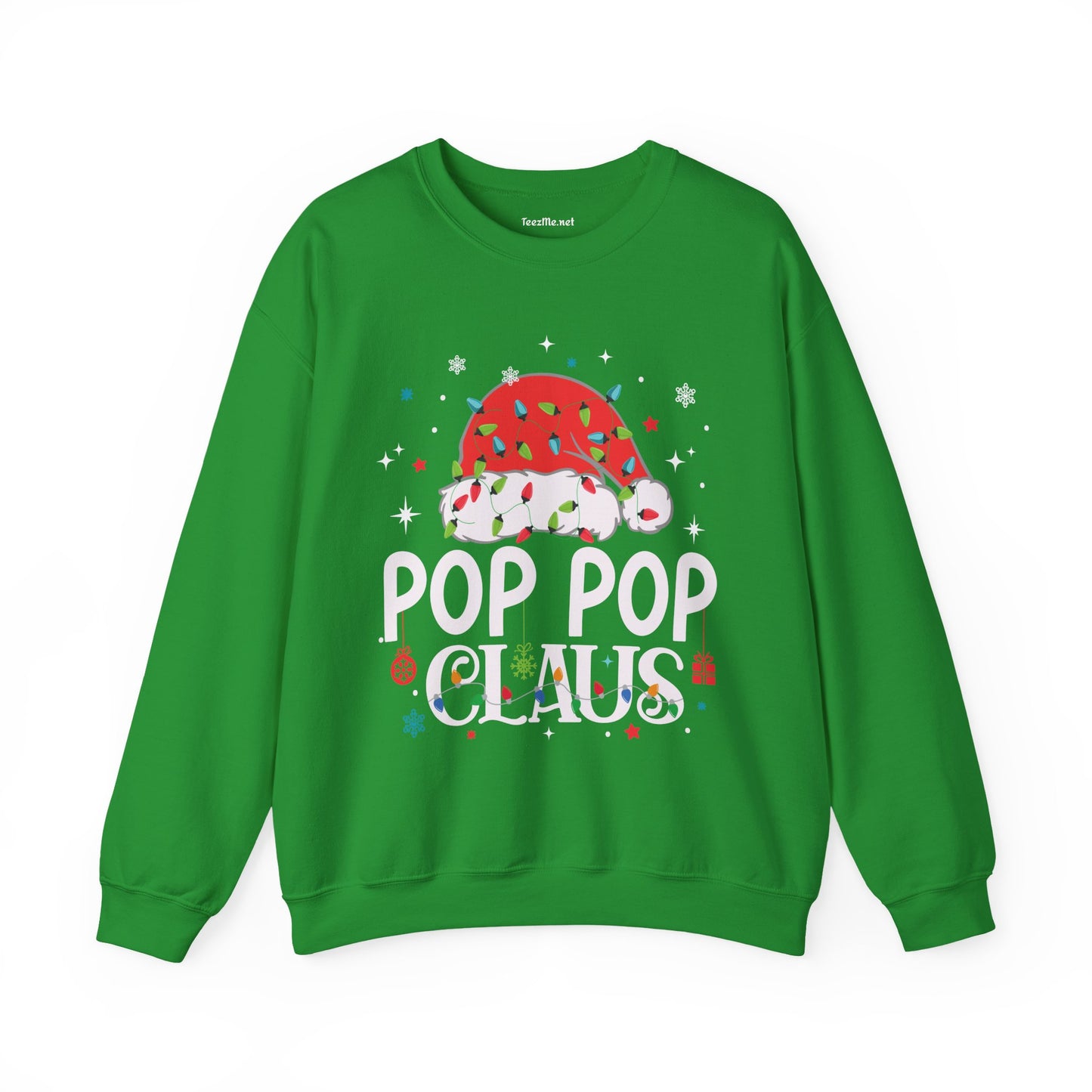 Christmas Pop Pop Unisex Heavy Blend™ Crewneck Sweatshirt