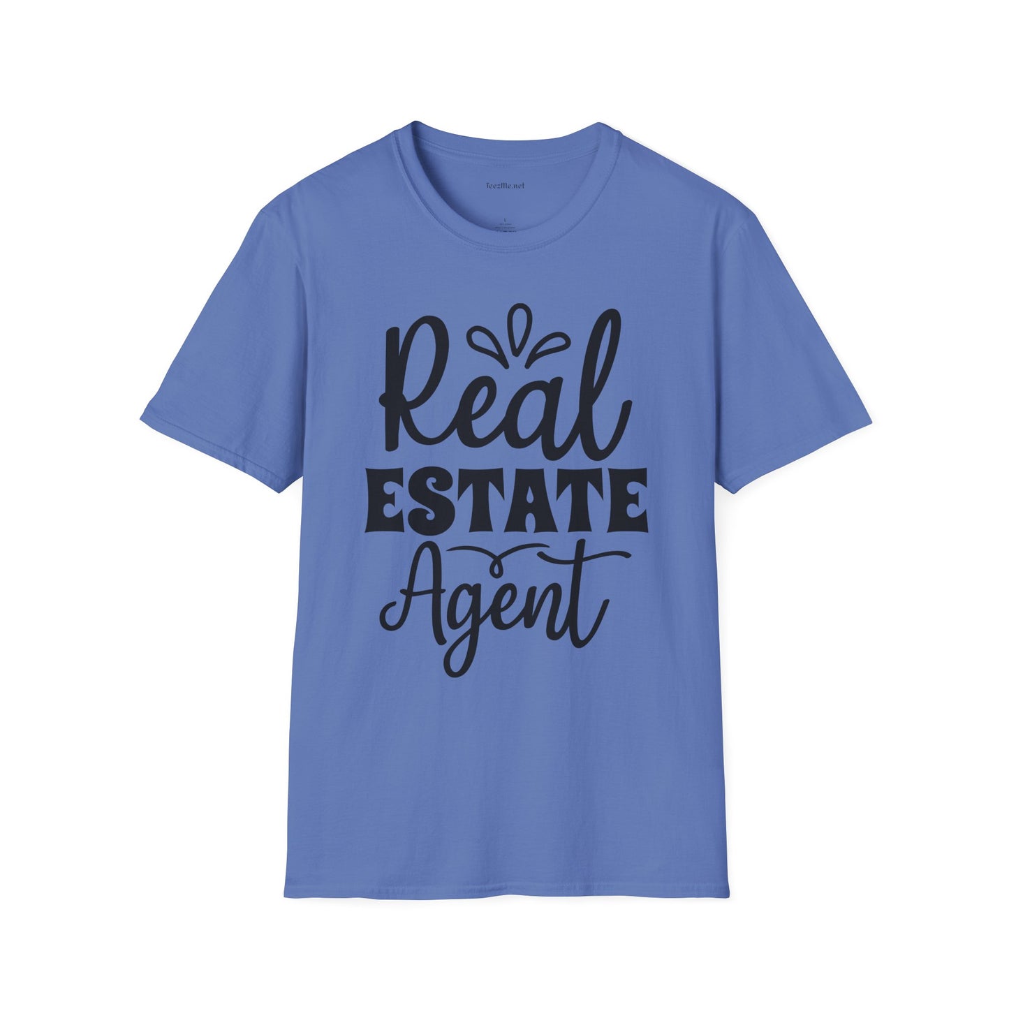 Real Estate Agent Unisex Soft Style T-Shirt 100% Cotton Graphic