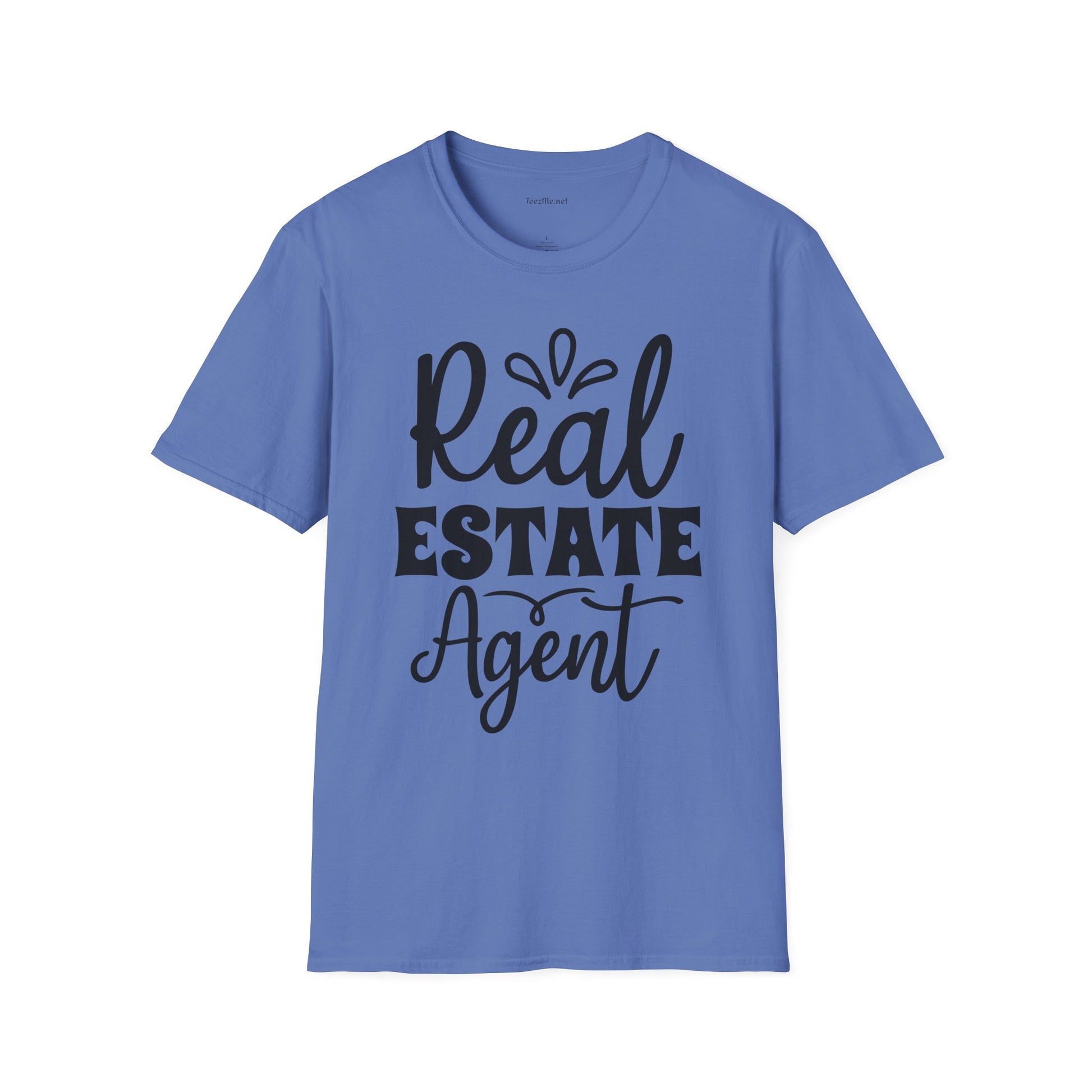 Real Estate Agent Unisex Soft Style T-Shirt 100% Cotton Graphic
