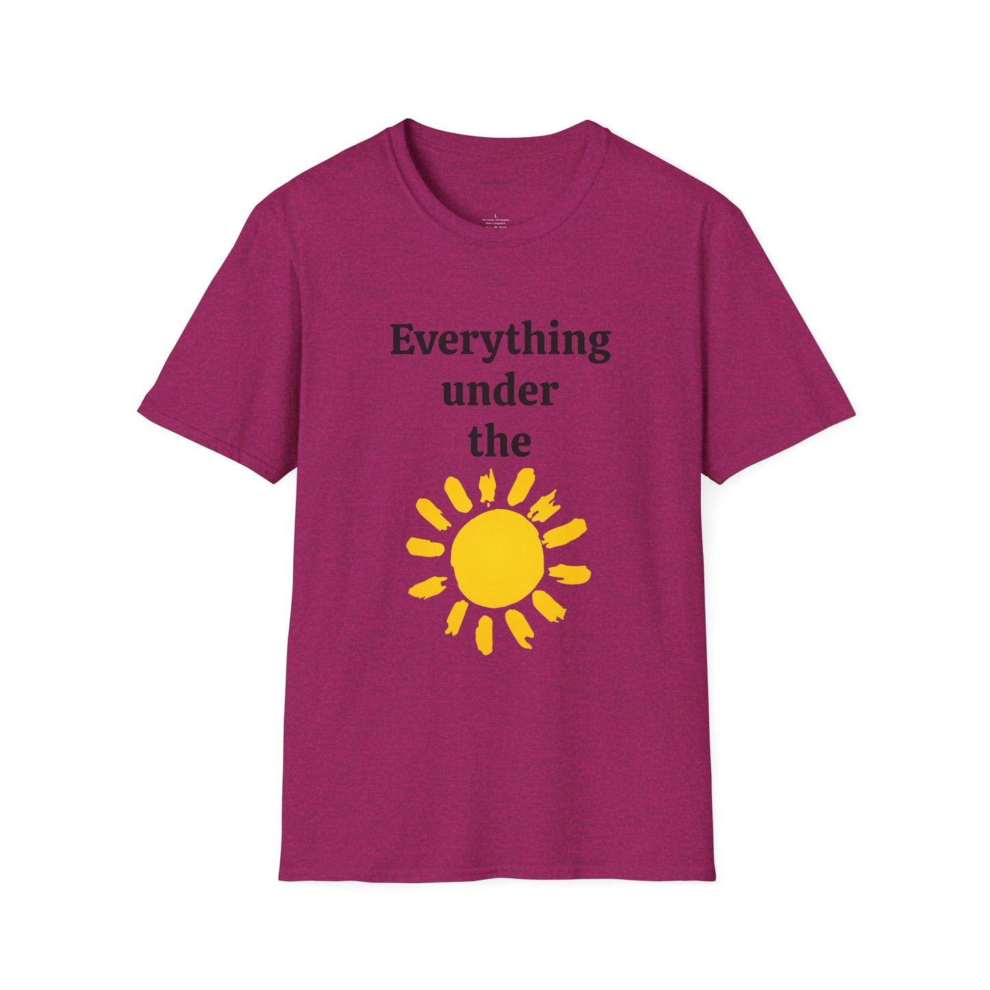 Everything under the sun - Unisex Softstyle T-Shirt 100% Cotton Graphic