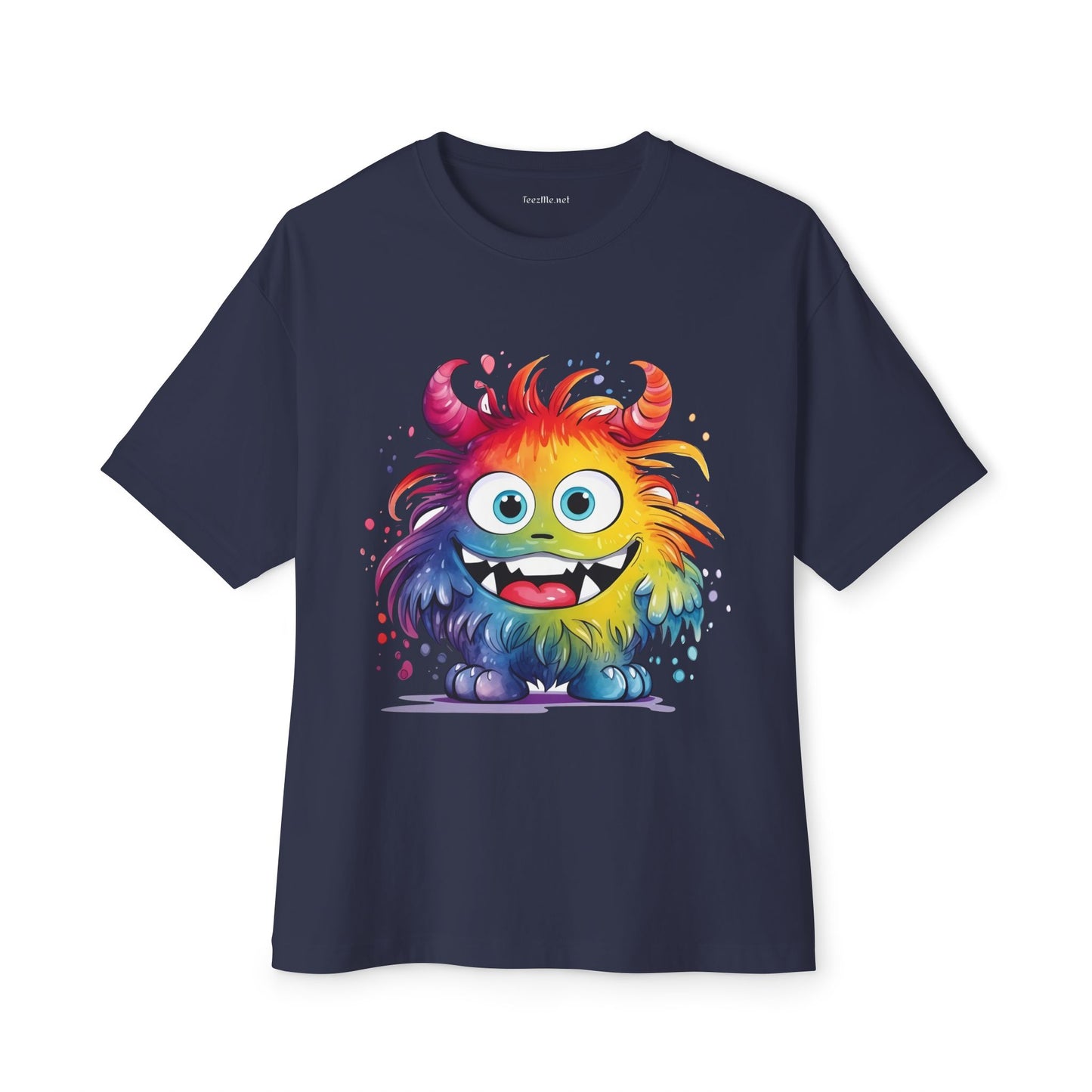 Cute Monster Unisex Oversized Boxy Tee