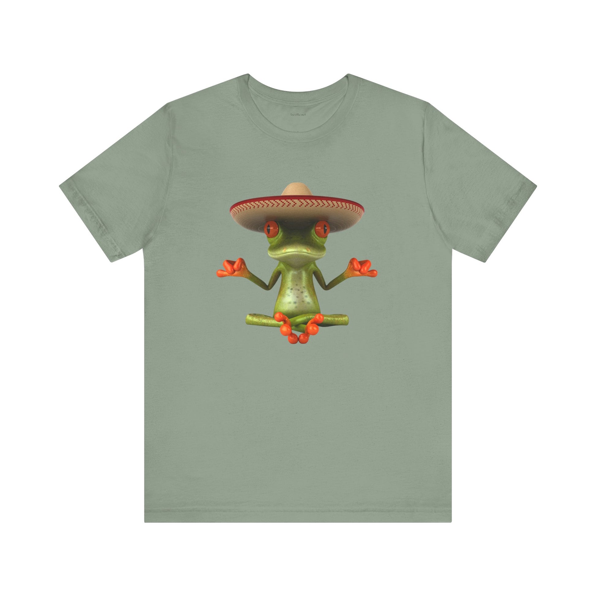 Frog Meditating - Unisex Jersey Short Sleeve Tee