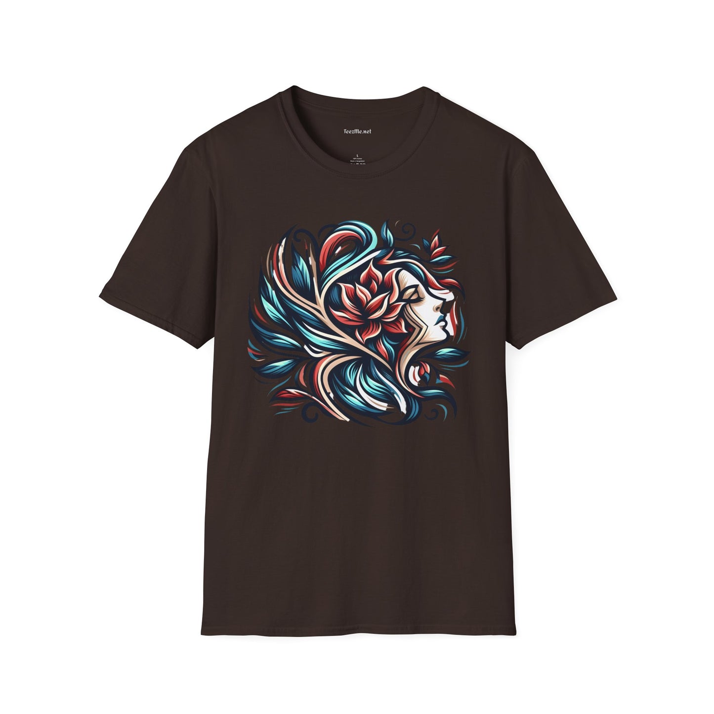 Transformation Woman 02 Unisex Softstyle T-Shirt 100% Cotton Graphic