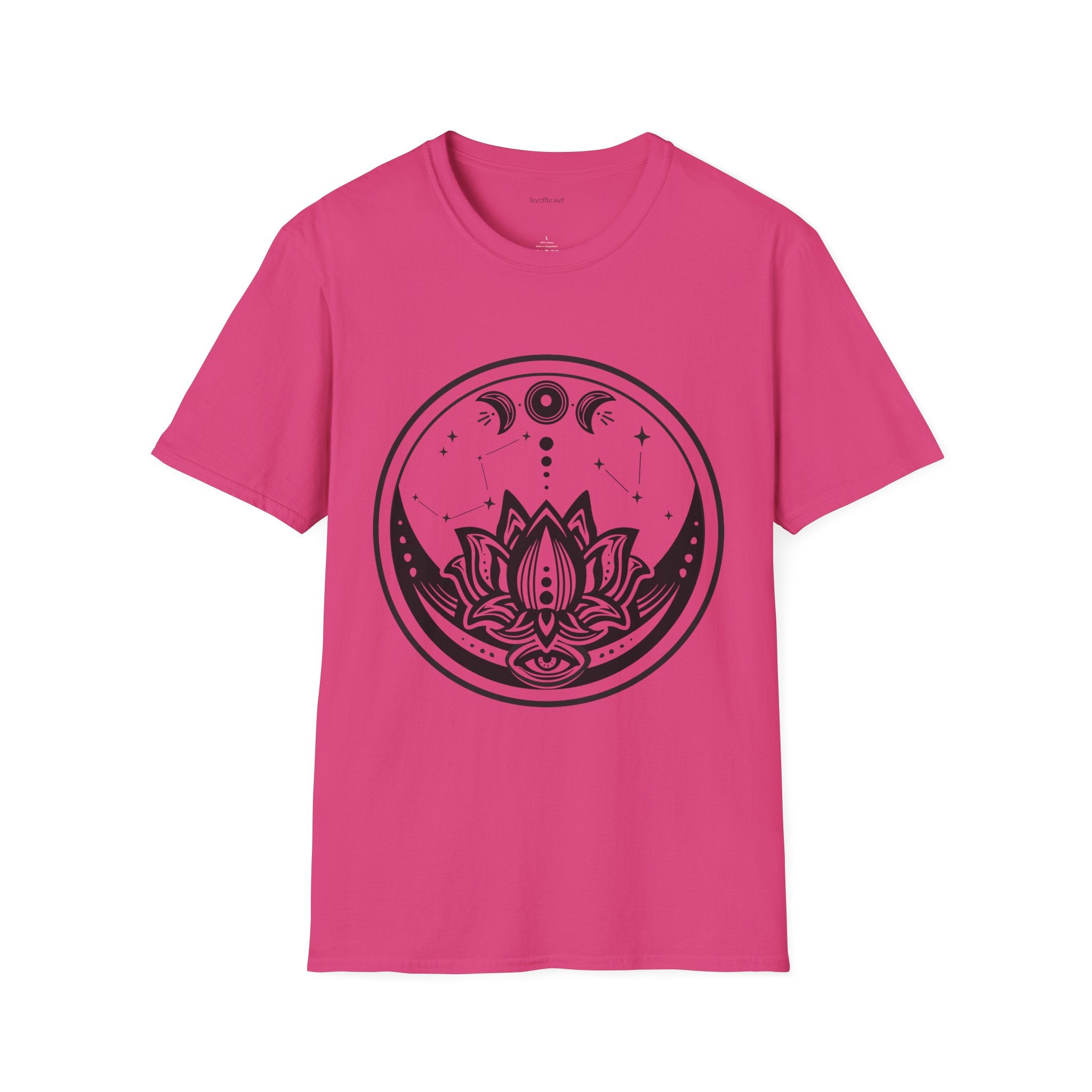 Moon Phase - Unisex Softstyle T-Shirt 100% Cotton Graphic