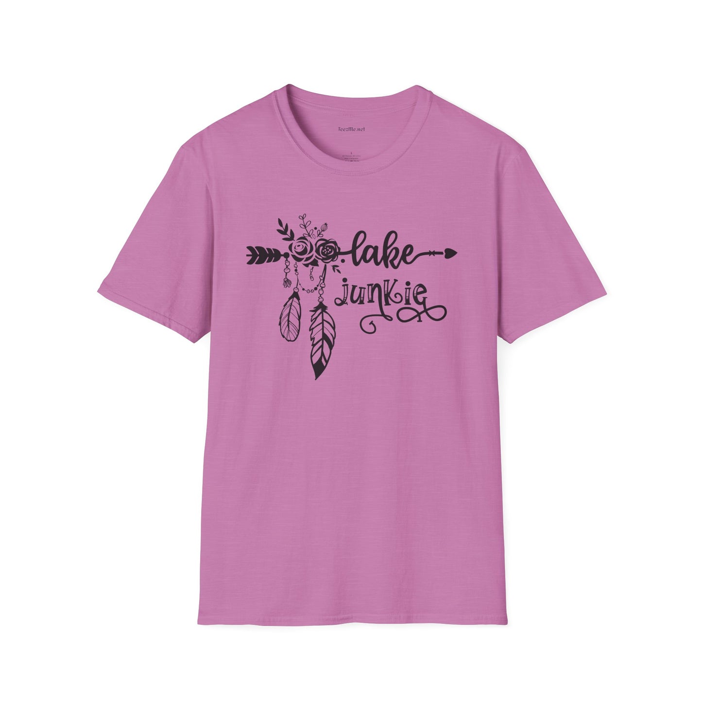 Lake Junkie Unisex Softstyle T-Shirt 100% Cotton Graphic