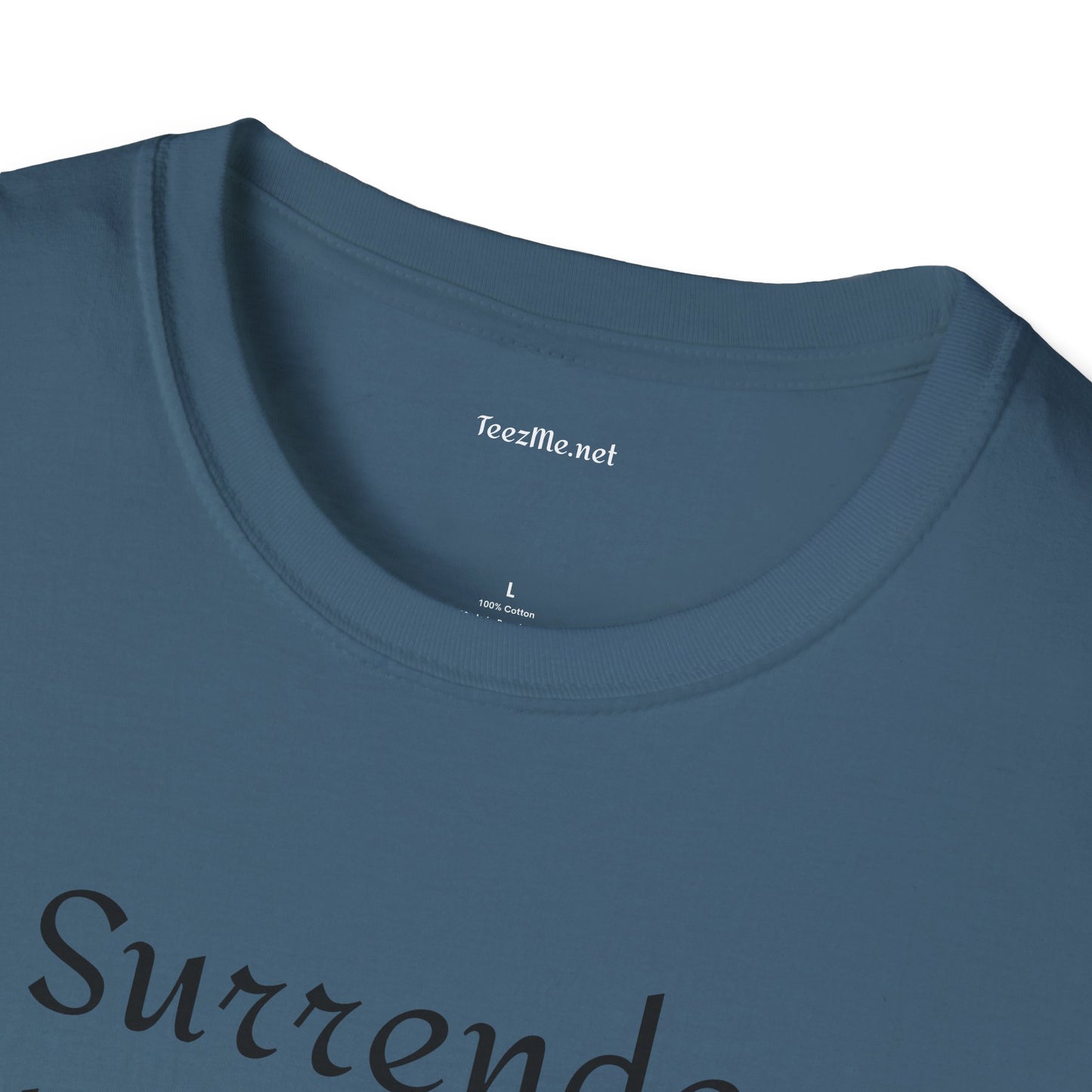 Surrender to the flow - Unisex Softstyle T-Shirt 100% Cotton Graphic
