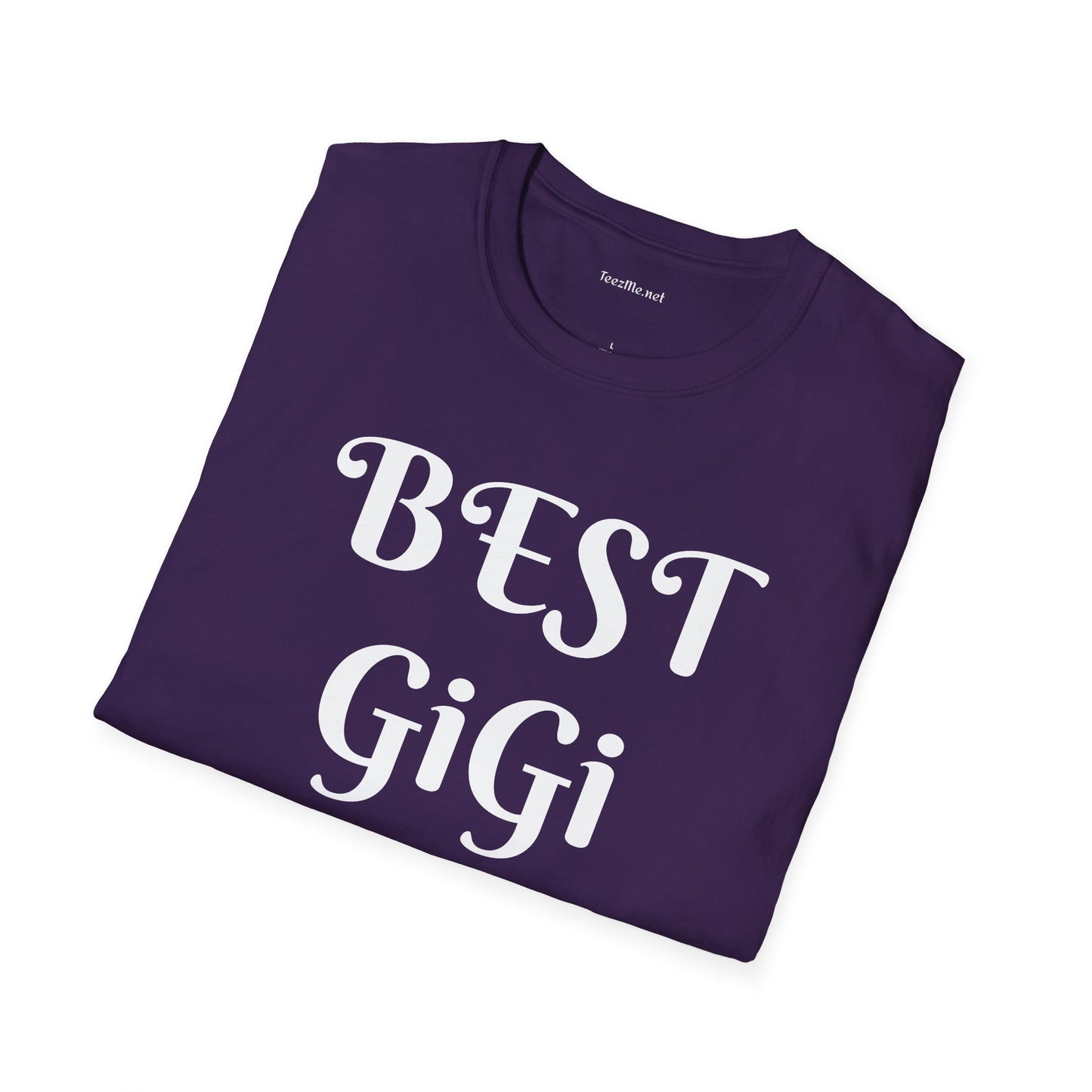 Best GiGi ever - Unisex Softstyle T-Shirt 100% Cotton Graphic