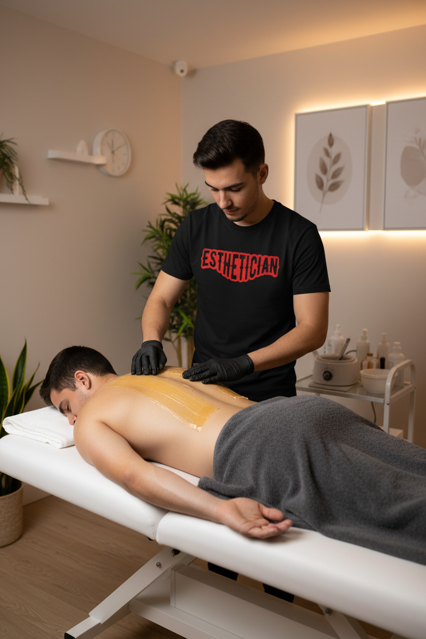 Esthetician 03 Unisex Soft Style T-Shirt 100% Cotton Graphic