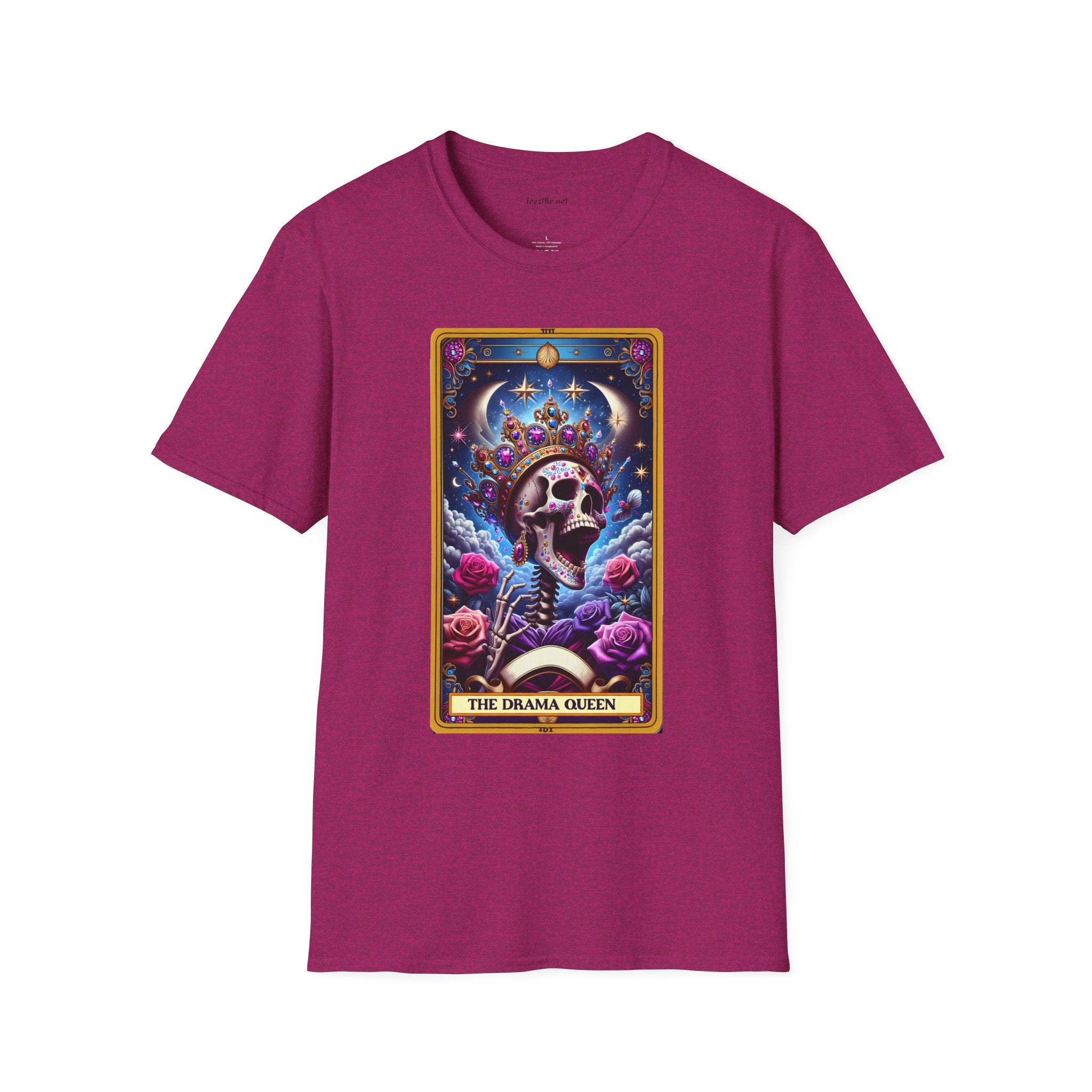The Drama Queen Unisex Softstyle T-Shirt 100% Cotton  #tarot