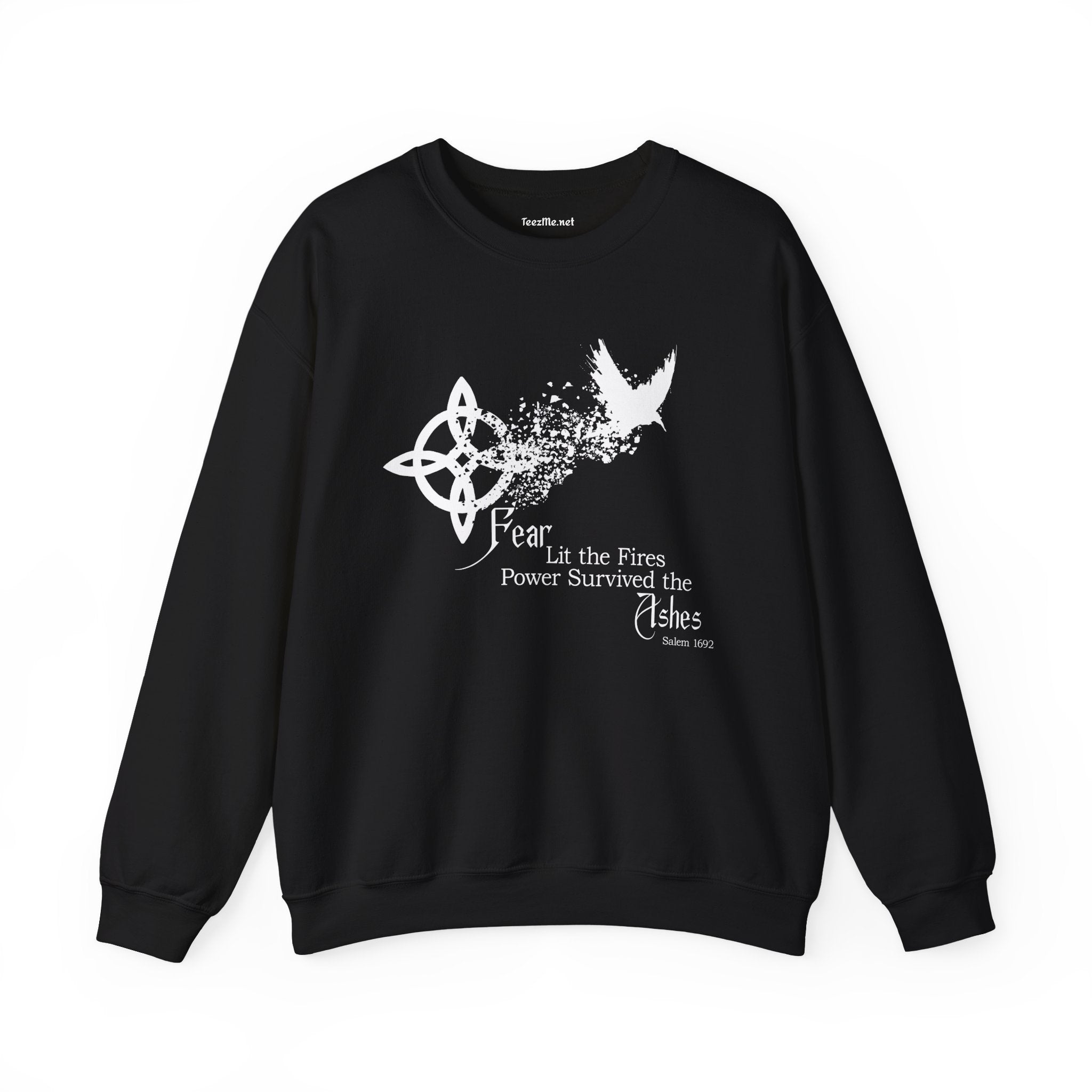Fear Lit the Fires Unisex Heavy Blend™ Crewneck Sweatshirt Graphic