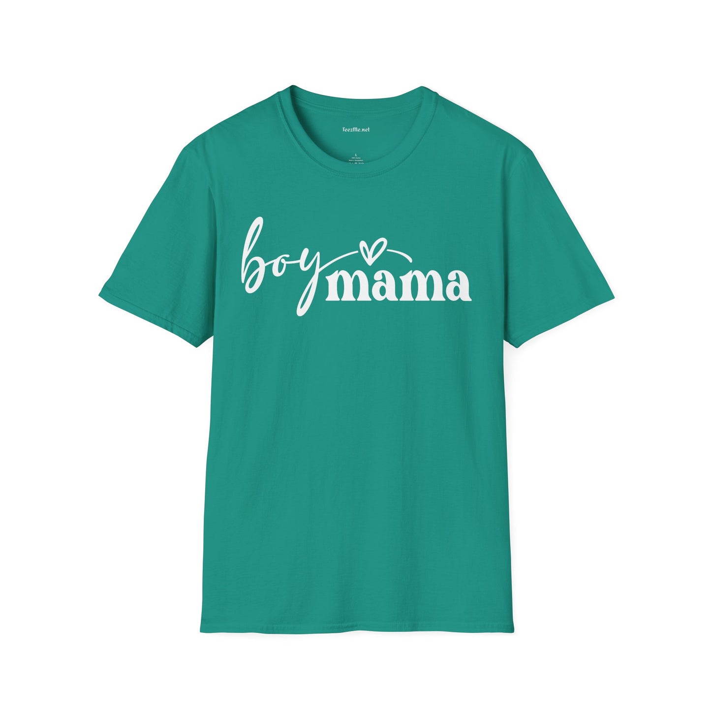 Boy Mama 01 Unisex SoftStyle T-Shirt 100% Cotton Graphic
