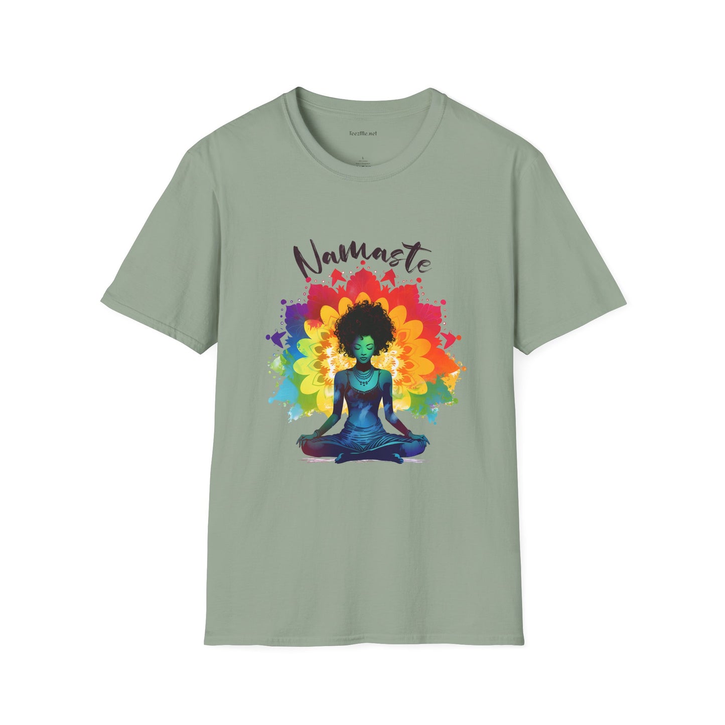 Namaste - Unisex Softstyle T-Shirt 100% Cotton Graphic