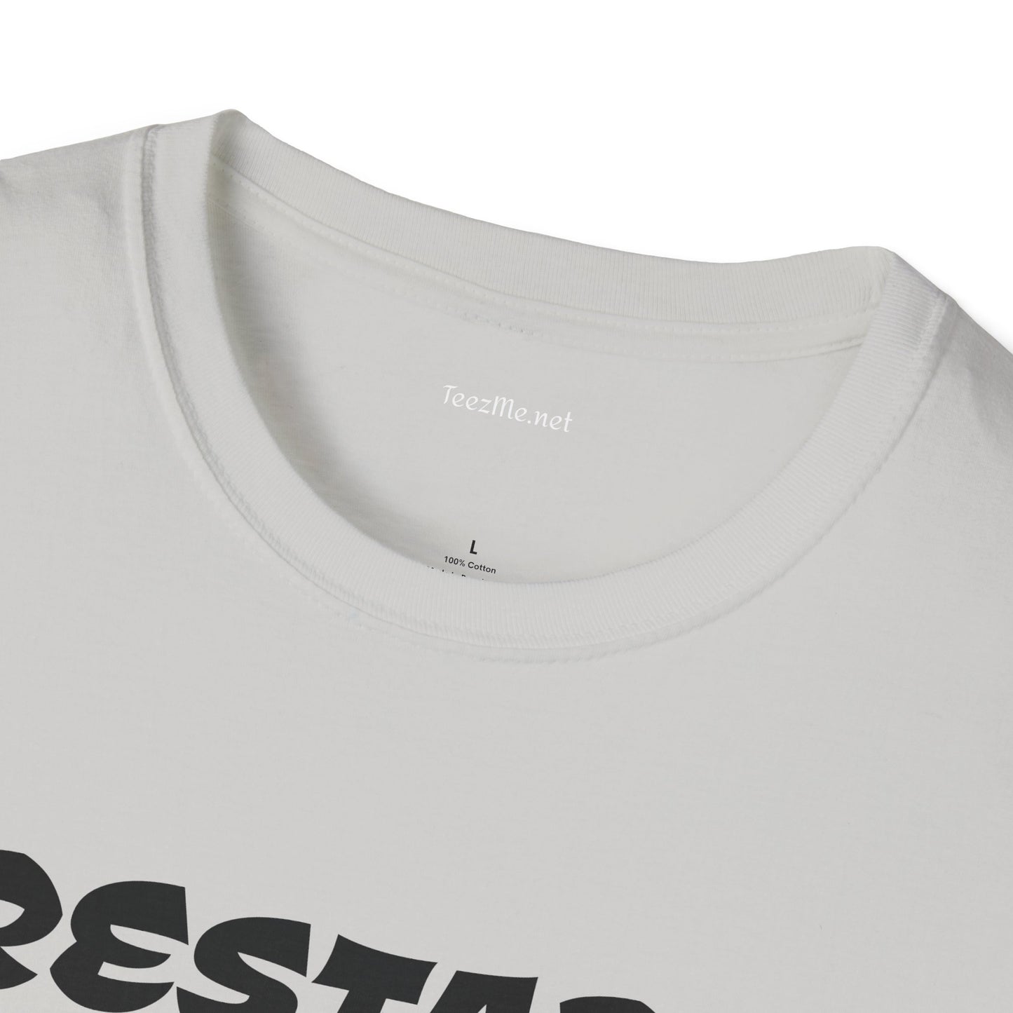 RESTART RESET REFOCUS - Unisex Softstyle T-Shirt 100% Cotton Graphic