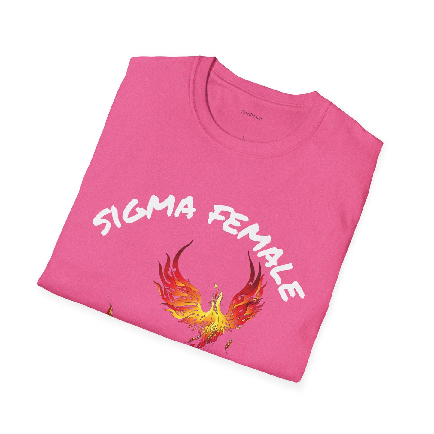 Sigma Female - Unisex Softstyle T-Shirt 100% Cotton Graphic
