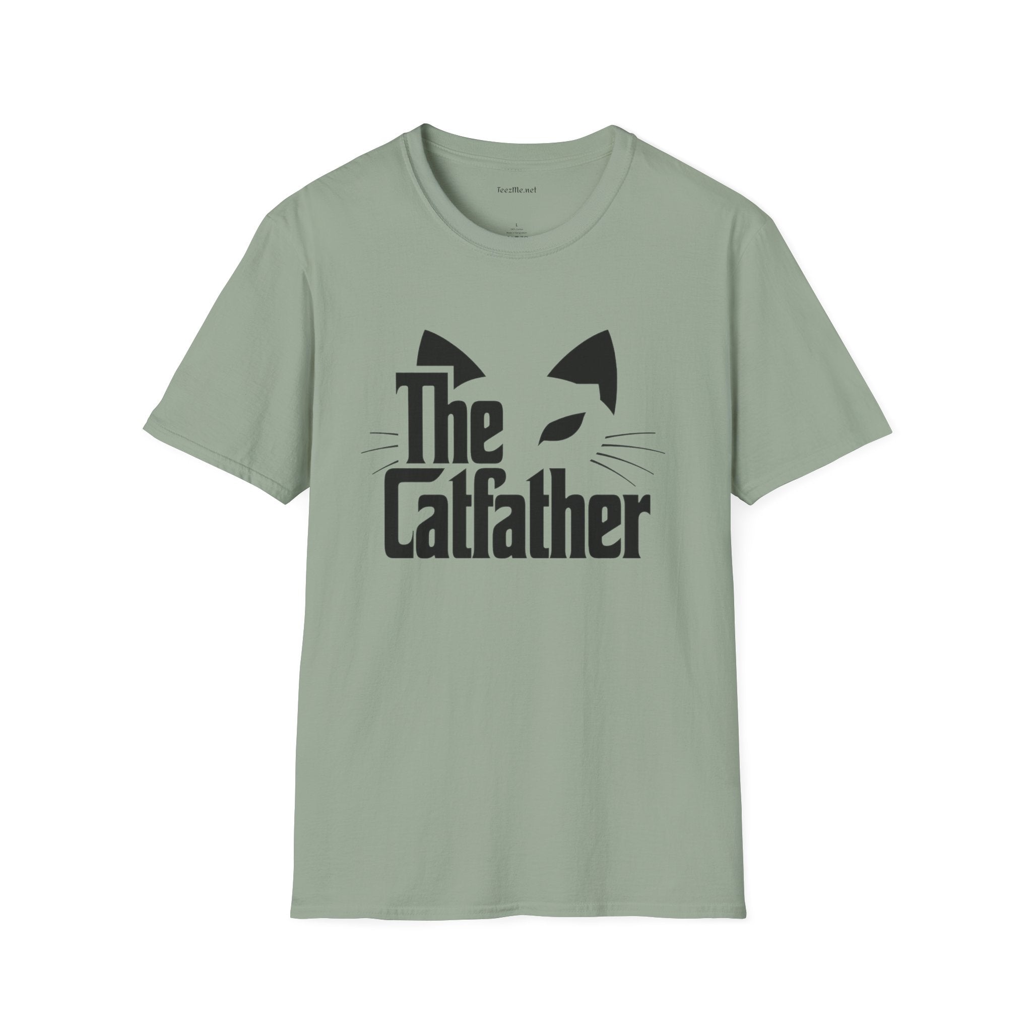 The Catfather 1 Unisex Softstyle T-Shirt 100% Cotton Graphic