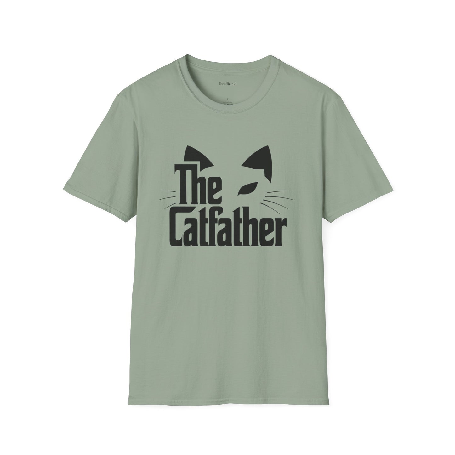 The Catfather 1 Unisex Softstyle T-Shirt 100% Cotton Graphic