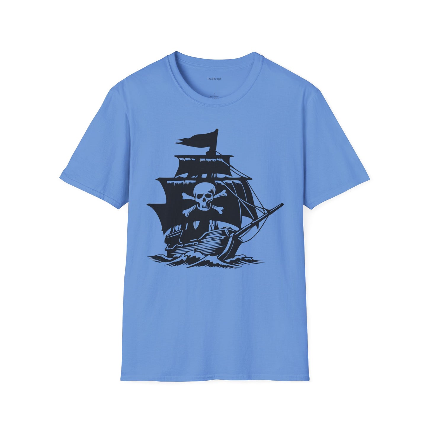 Pirate Ship  - Unisex Softstyle T-Shirt 100% Cotton Graphic
