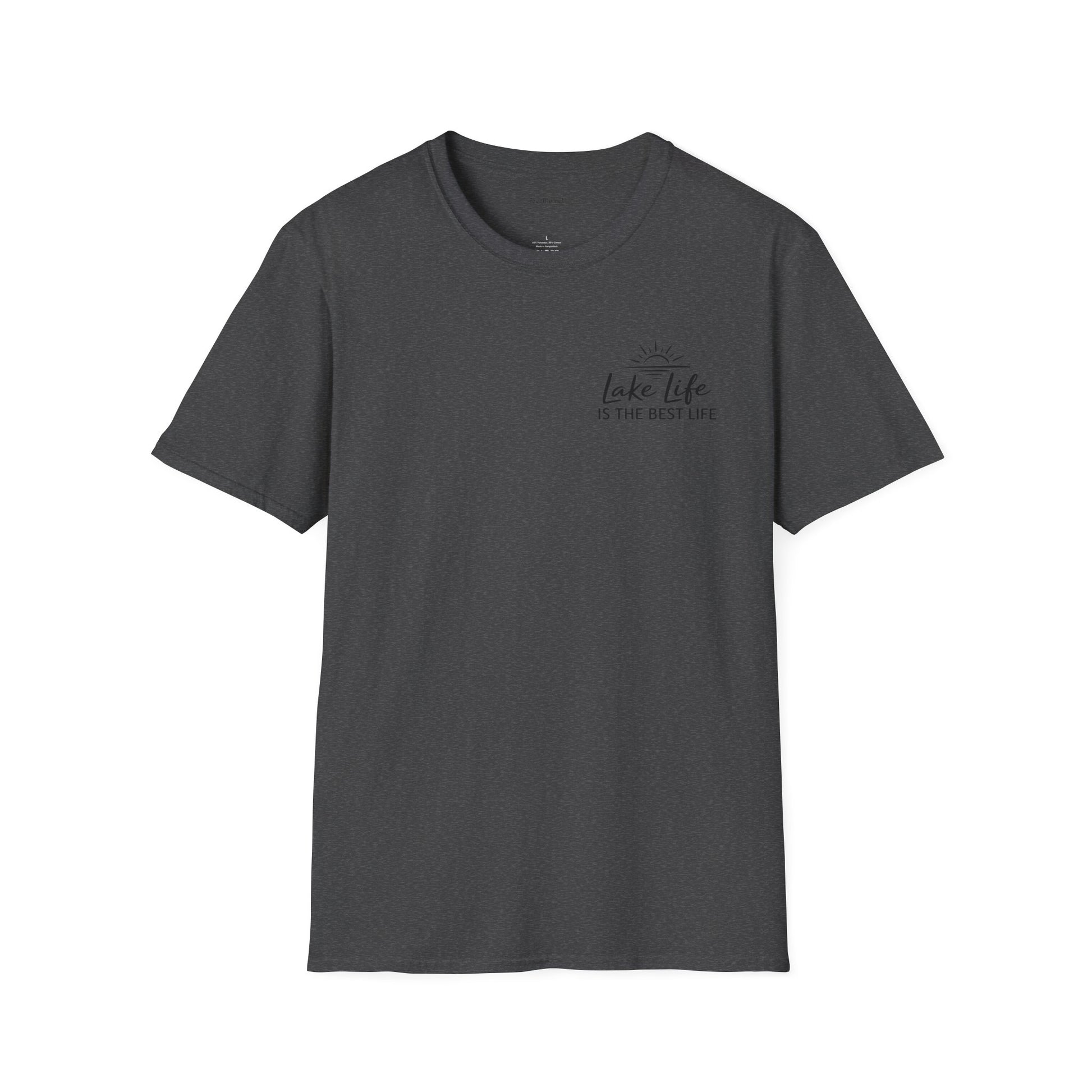 Lake Life Best Life  - Unisex Softstyle T-Shirt 100% Cotton Graphic
