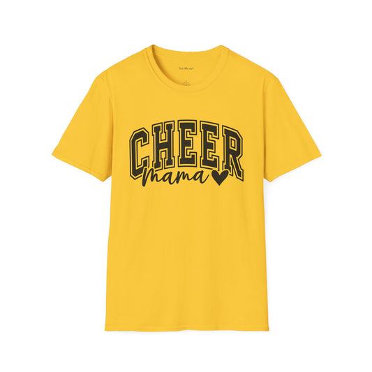 Cheer Mama Unisex Soft Style T-Shirt 100% Cotton Graphic