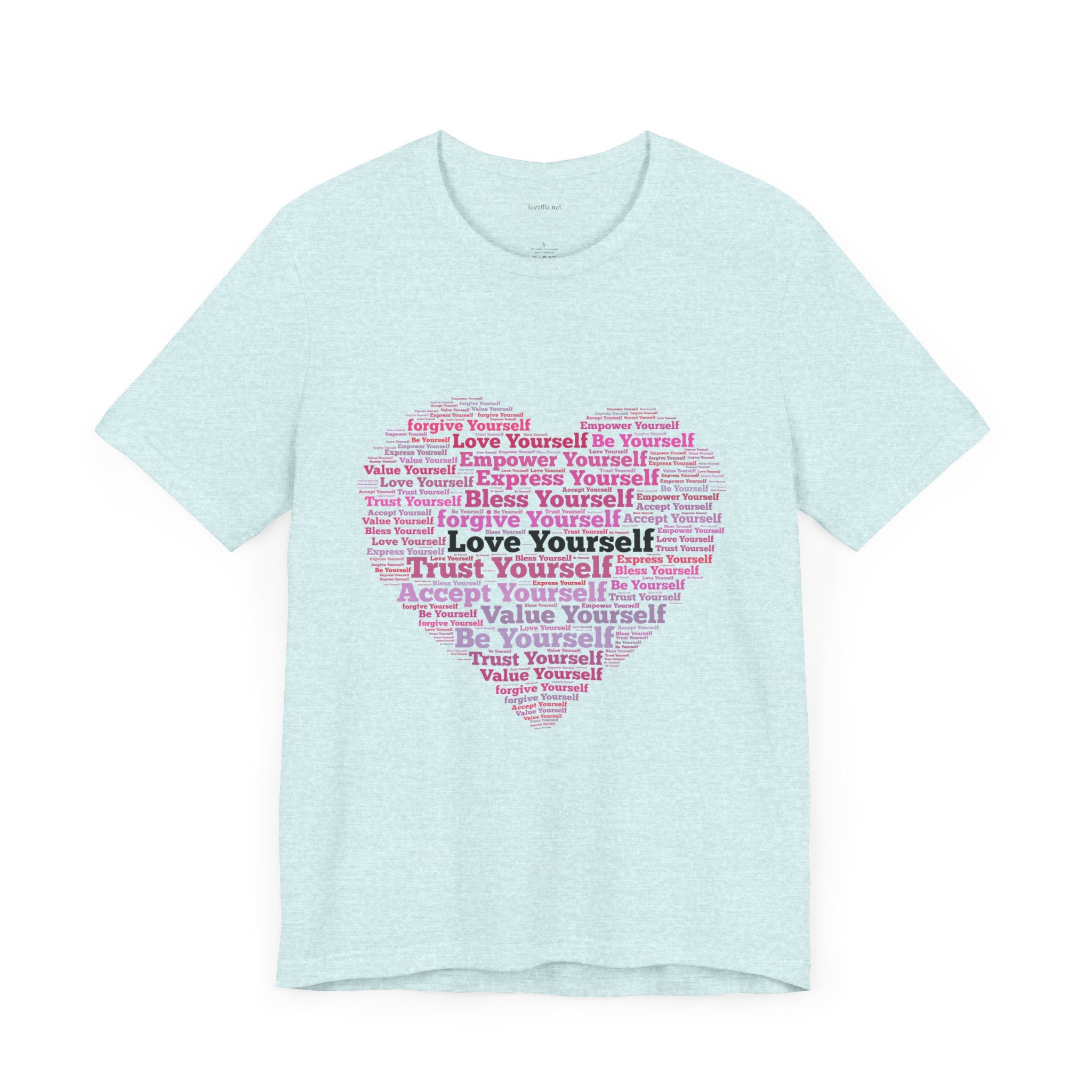 Love - Trust - Accept Yourself- Unisex Jersey Short Sleeve Tee