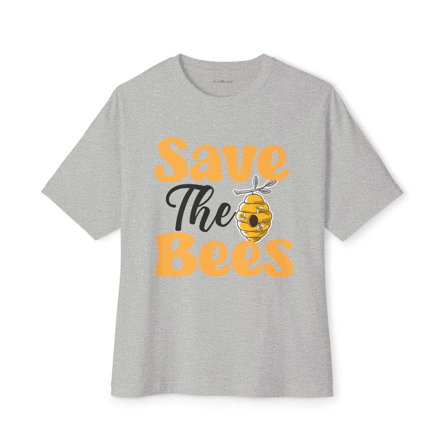 Save the Bees Unisex Oversized Boxy Tee