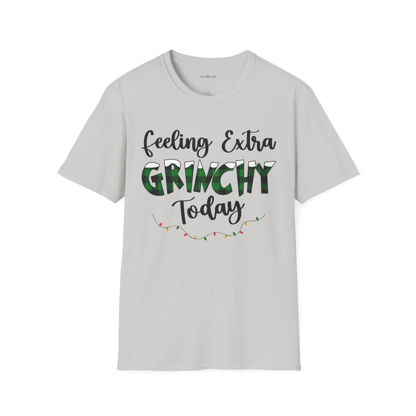 Feeling Extra Grinchy 01 Unisex Softstyle T-Shirt 100% Cotton