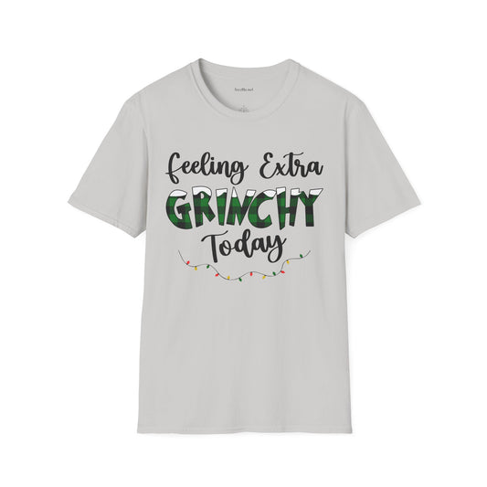 Feeling Extra Grinchy 01 Unisex Softstyle T-Shirt 100% Cotton