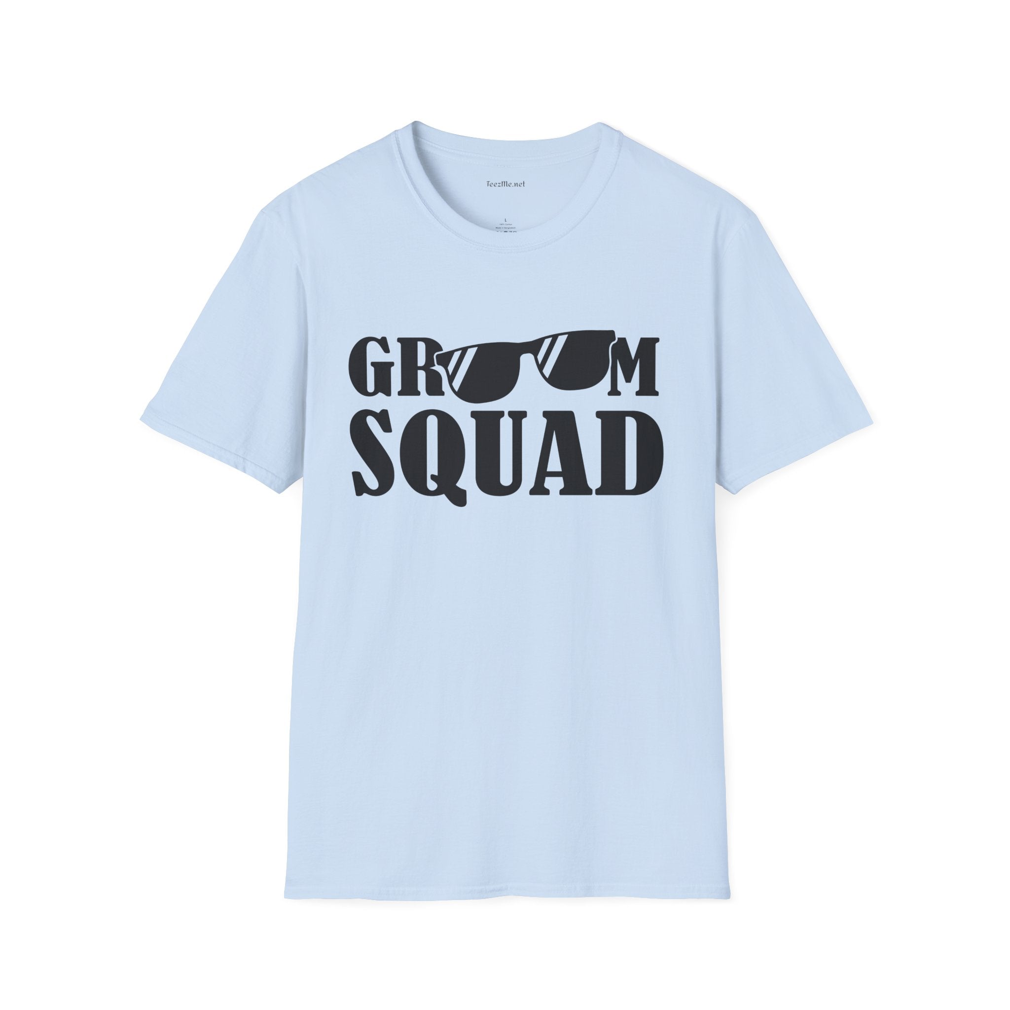 Groom Squad Unisex Softstyle T-Shirt 100% Cotton Graphic Bridal Party