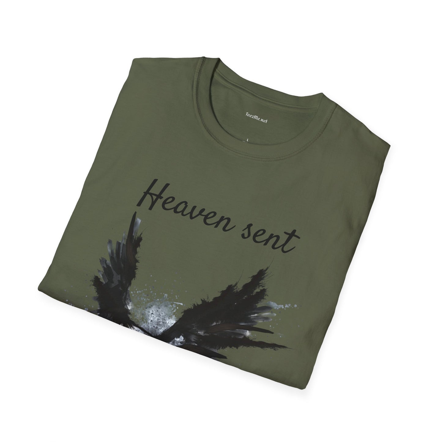 Heaven Sent - Unisex Softstyle T-Shirt 100% Cotton Graphic