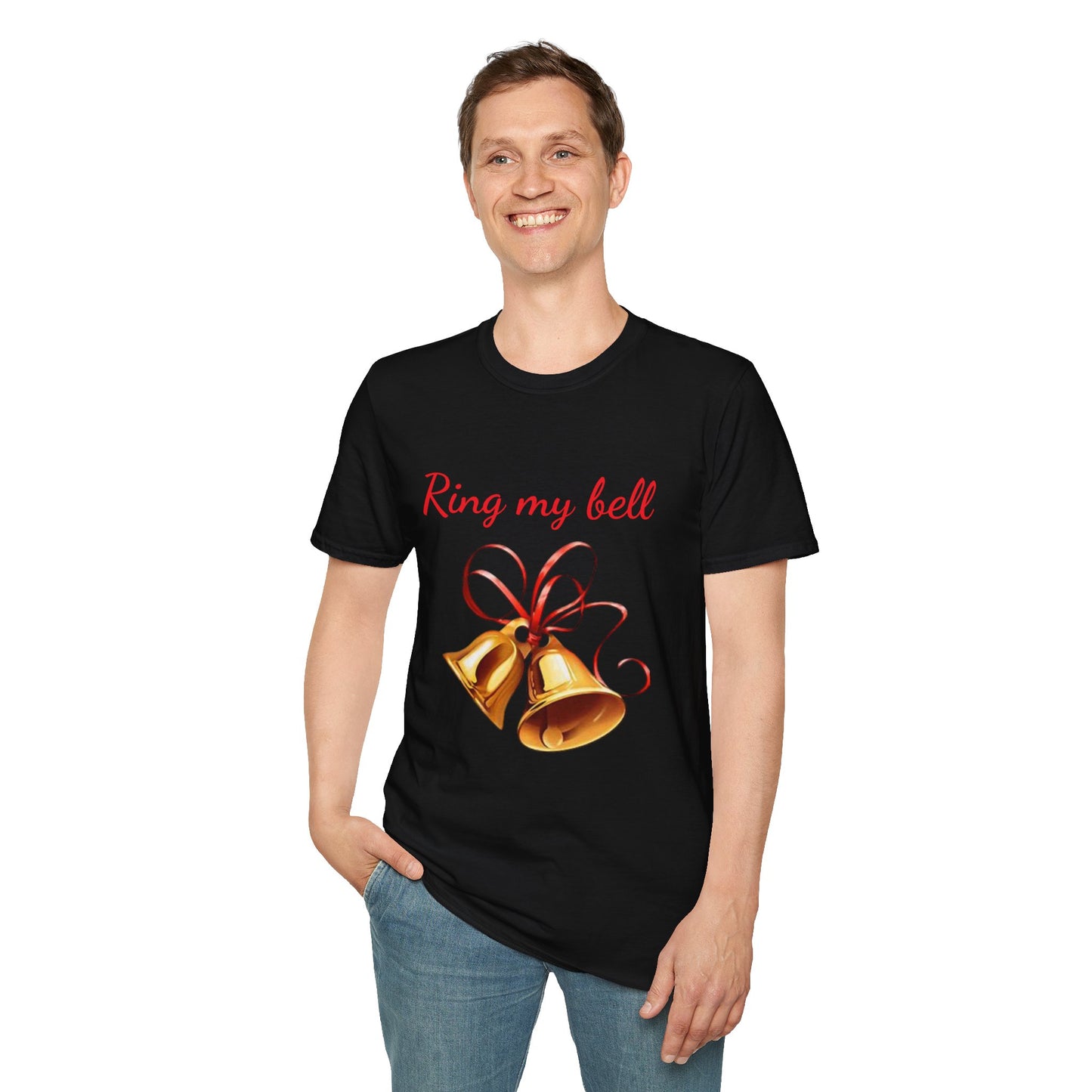 Ring my bell - Unisex Softstyle T-Shirt 100% Cotton Graphic
