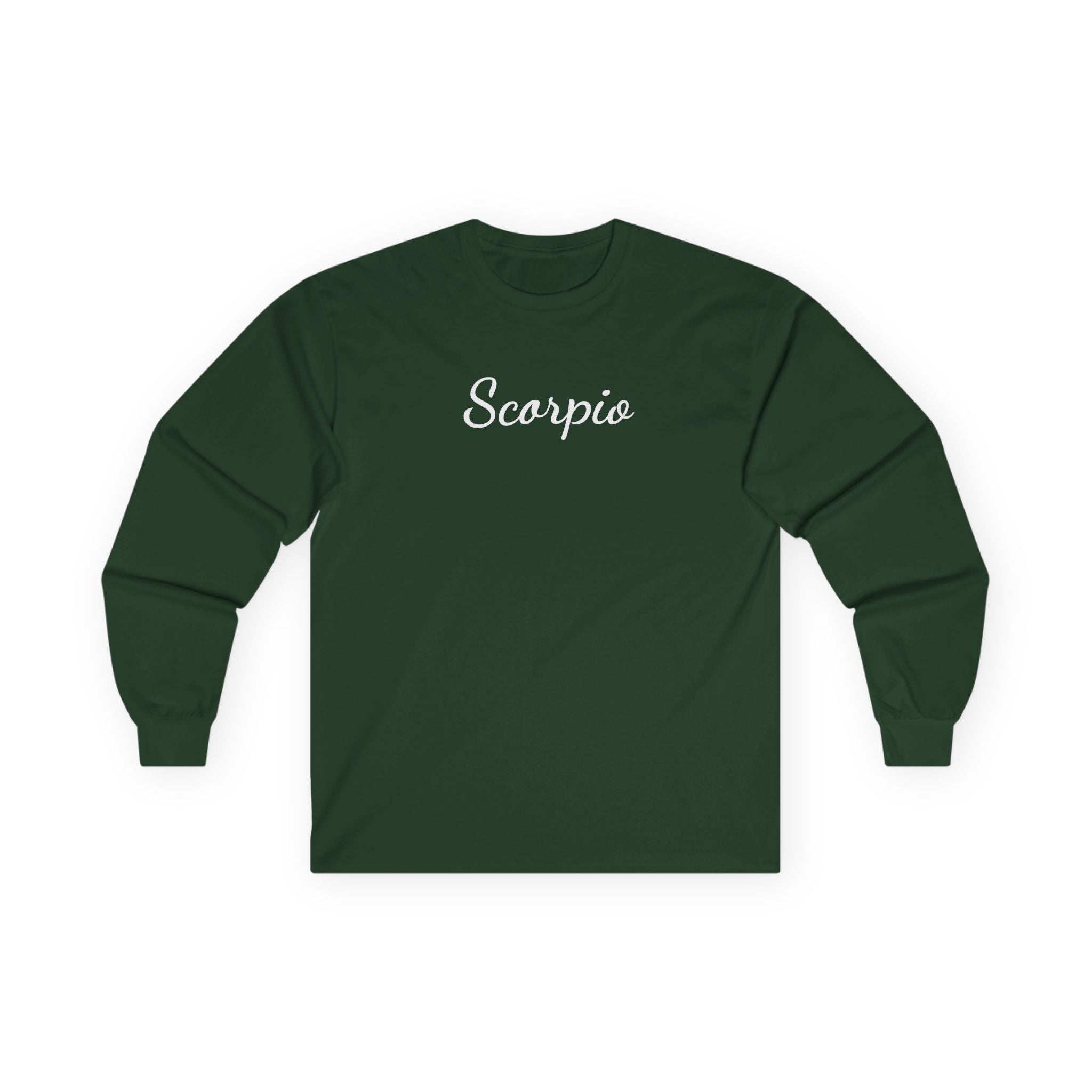 Scorpio - Unisex Ultra Cotton Long Sleeve Tee #zodiac #tarot