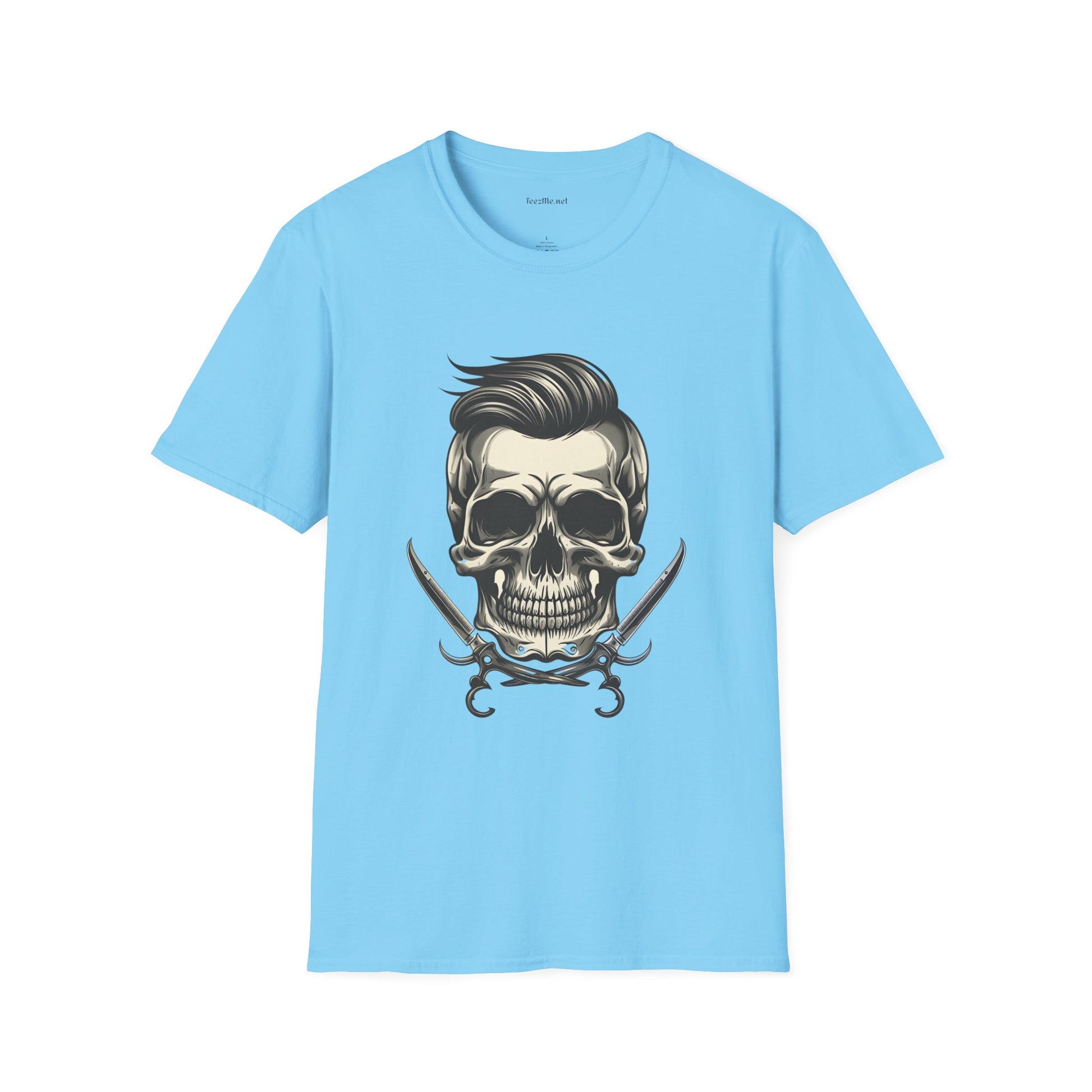 Vintage Hairstylist Unisex Softstyle T-Shirt 100% Cotton Graphic