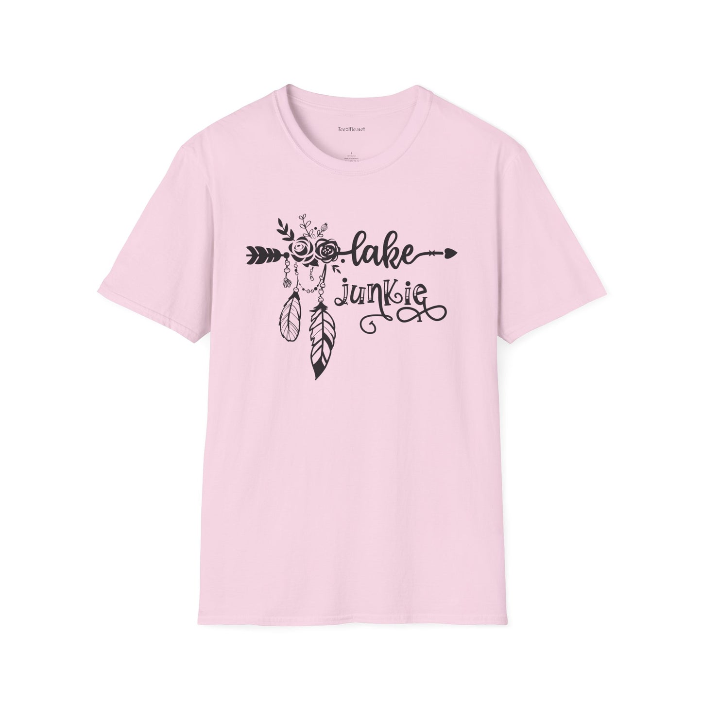 Lake Junkie Unisex Softstyle T-Shirt 100% Cotton Graphic