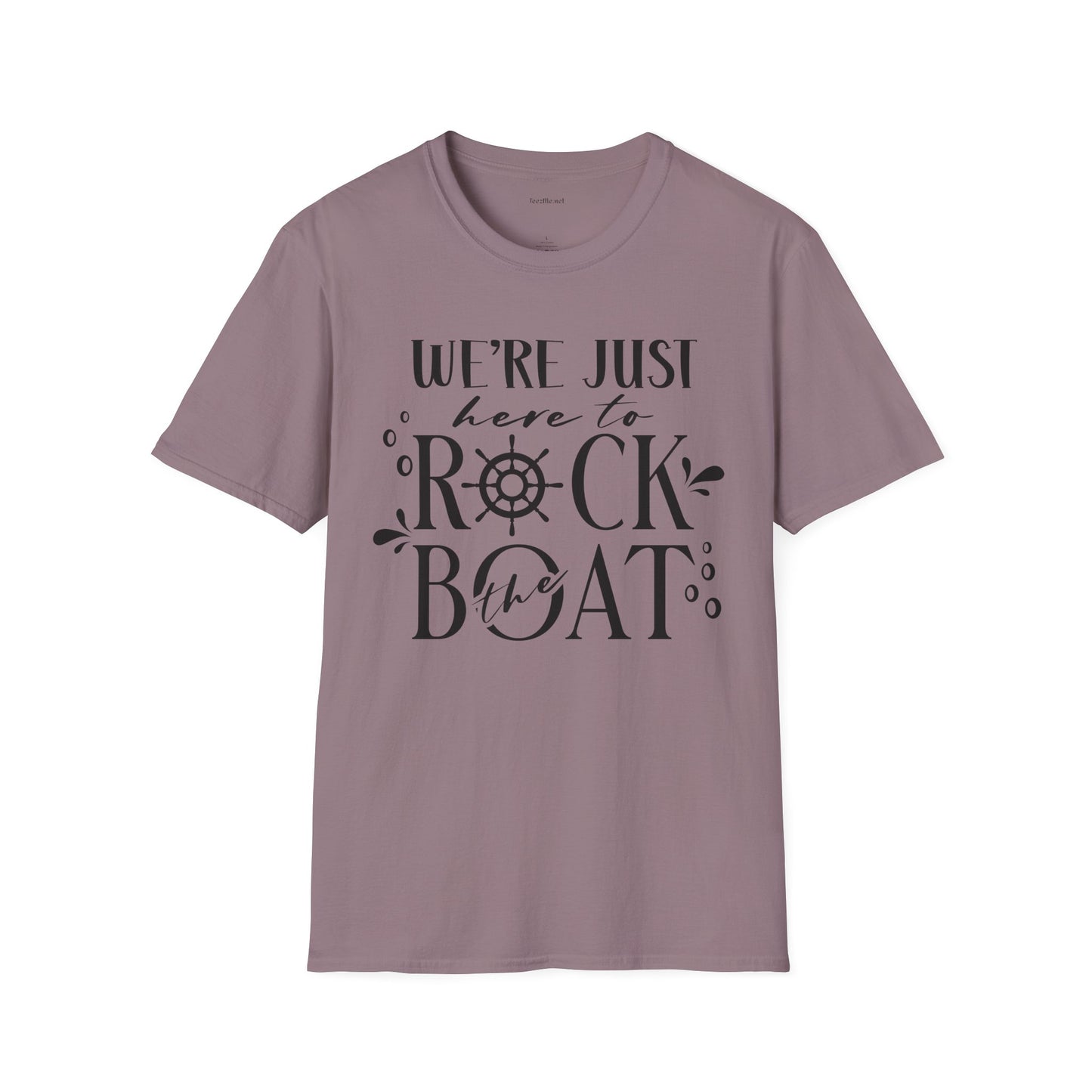 Rock the Boat - Unisex Softstyle T-Shirt 100% Cotton Graphic