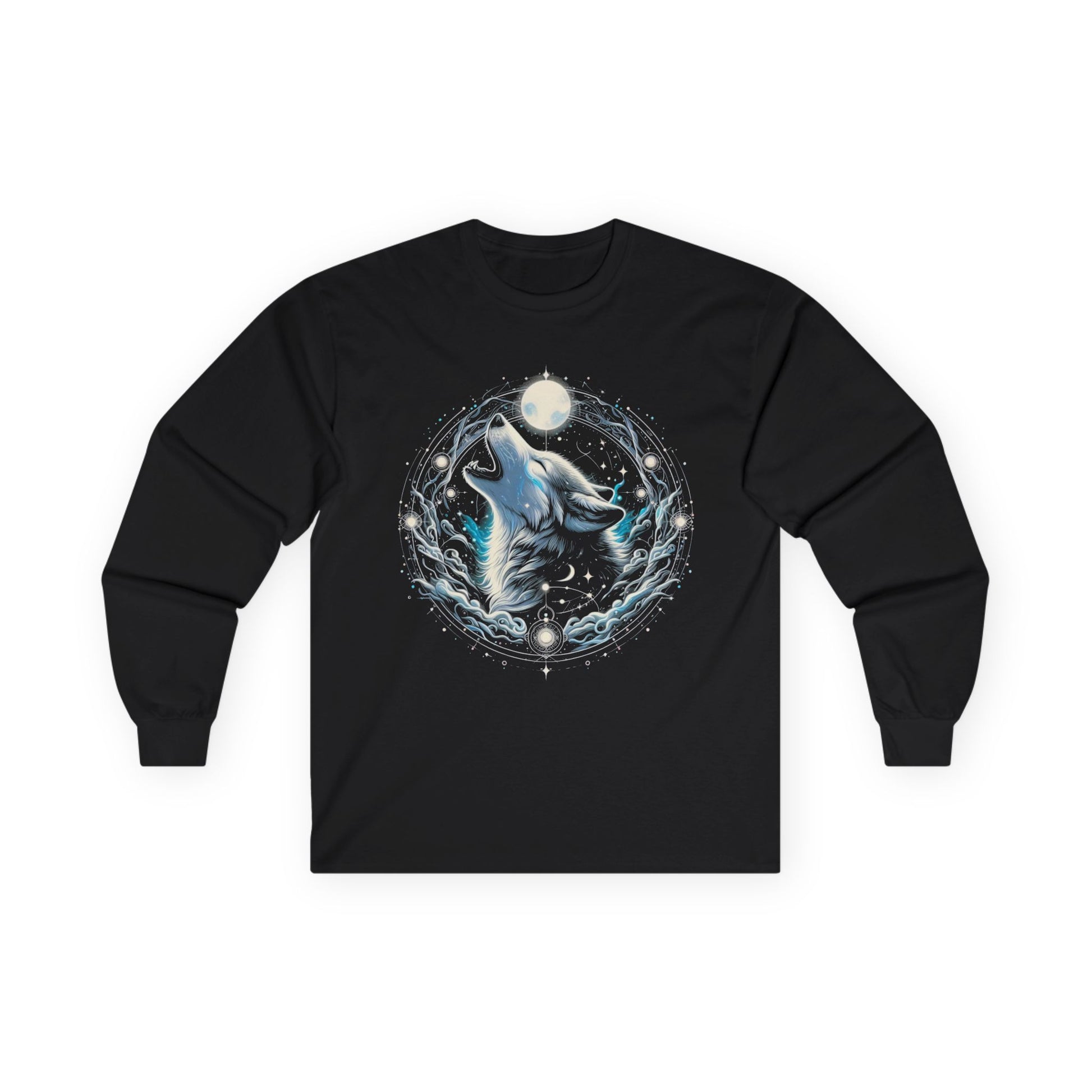Wolf Moon3 Unisex Ultra Cotton Long Sleeve Tee