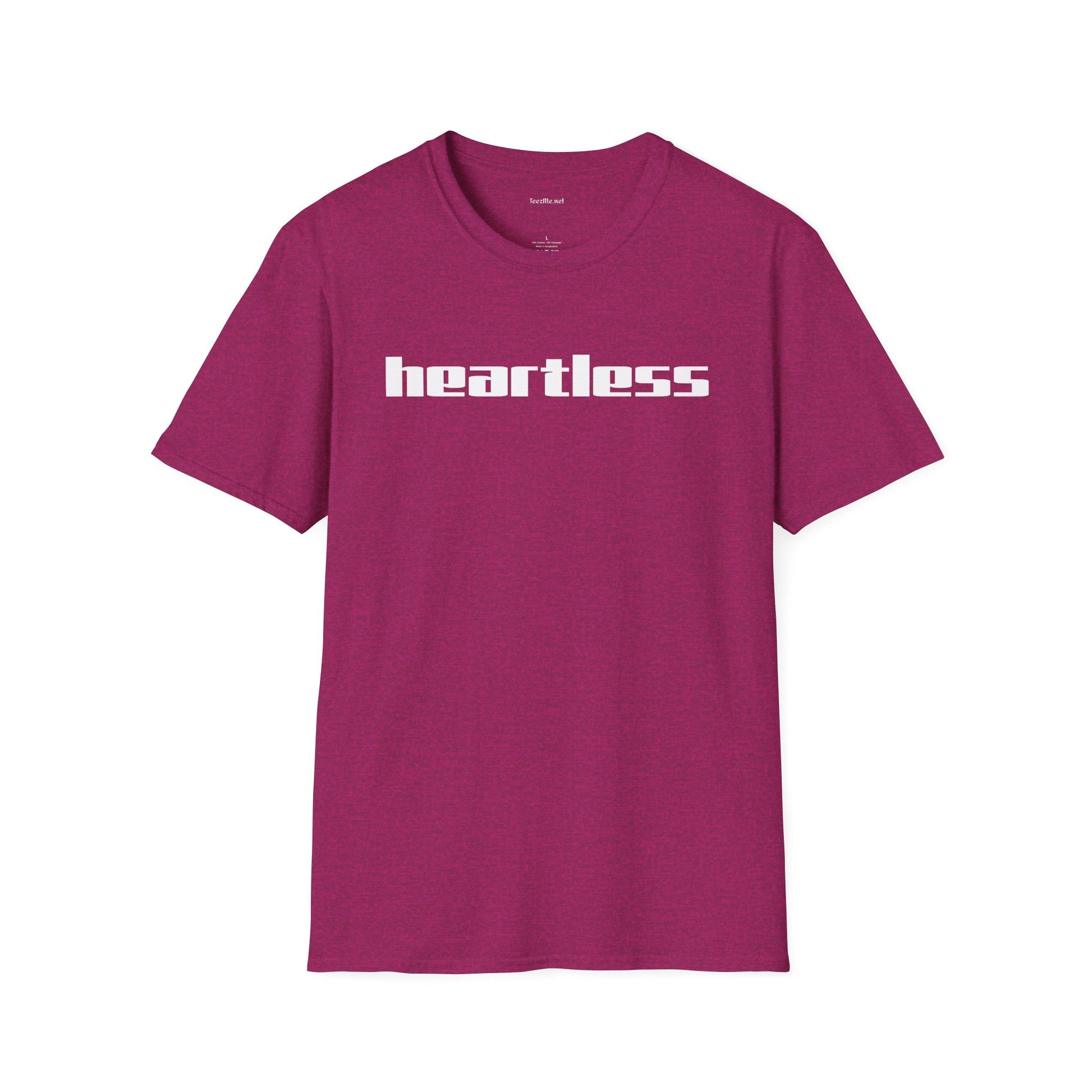 Heartless - Unisex Softstyle T-Shirt 100% Cotton Graphic